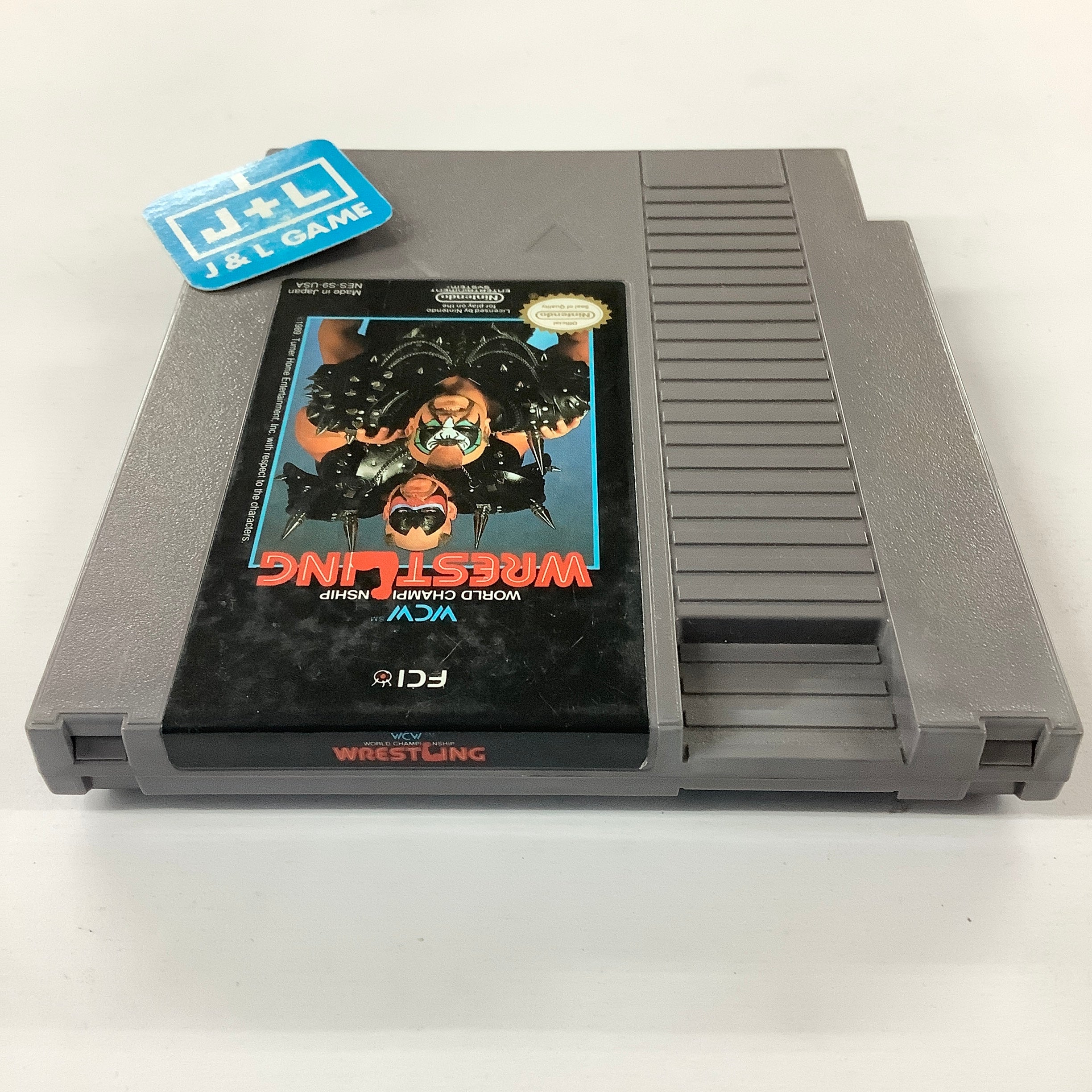 WCW World Championship Wrestling - (NES) Nintendo Entertainment System [Pre-Owned] Video Games FCI, Inc.   