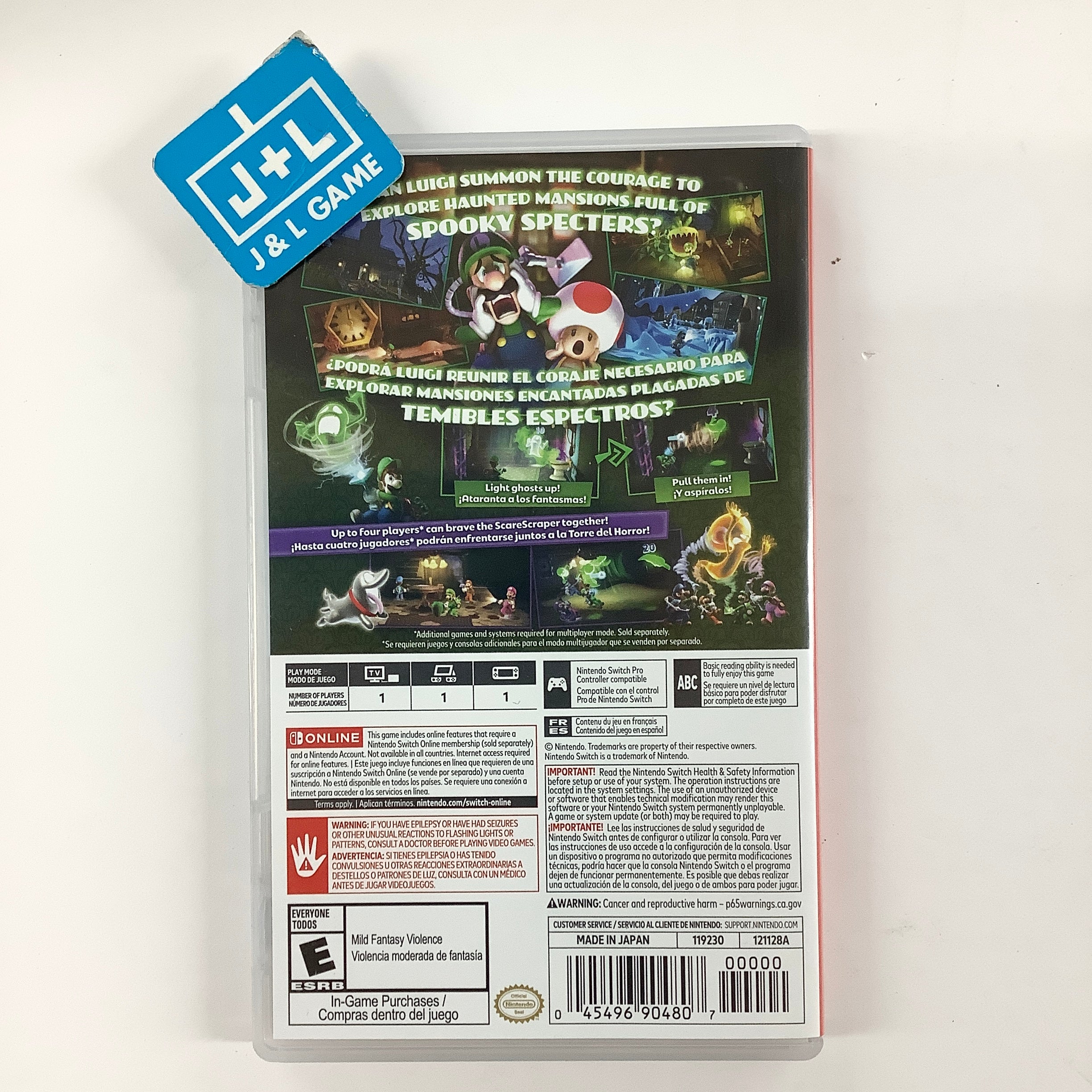 Luigi's Mansion 2 HD - (NSW) Nintendo Switch [Pre-Owned] Video Games Nintendo of America