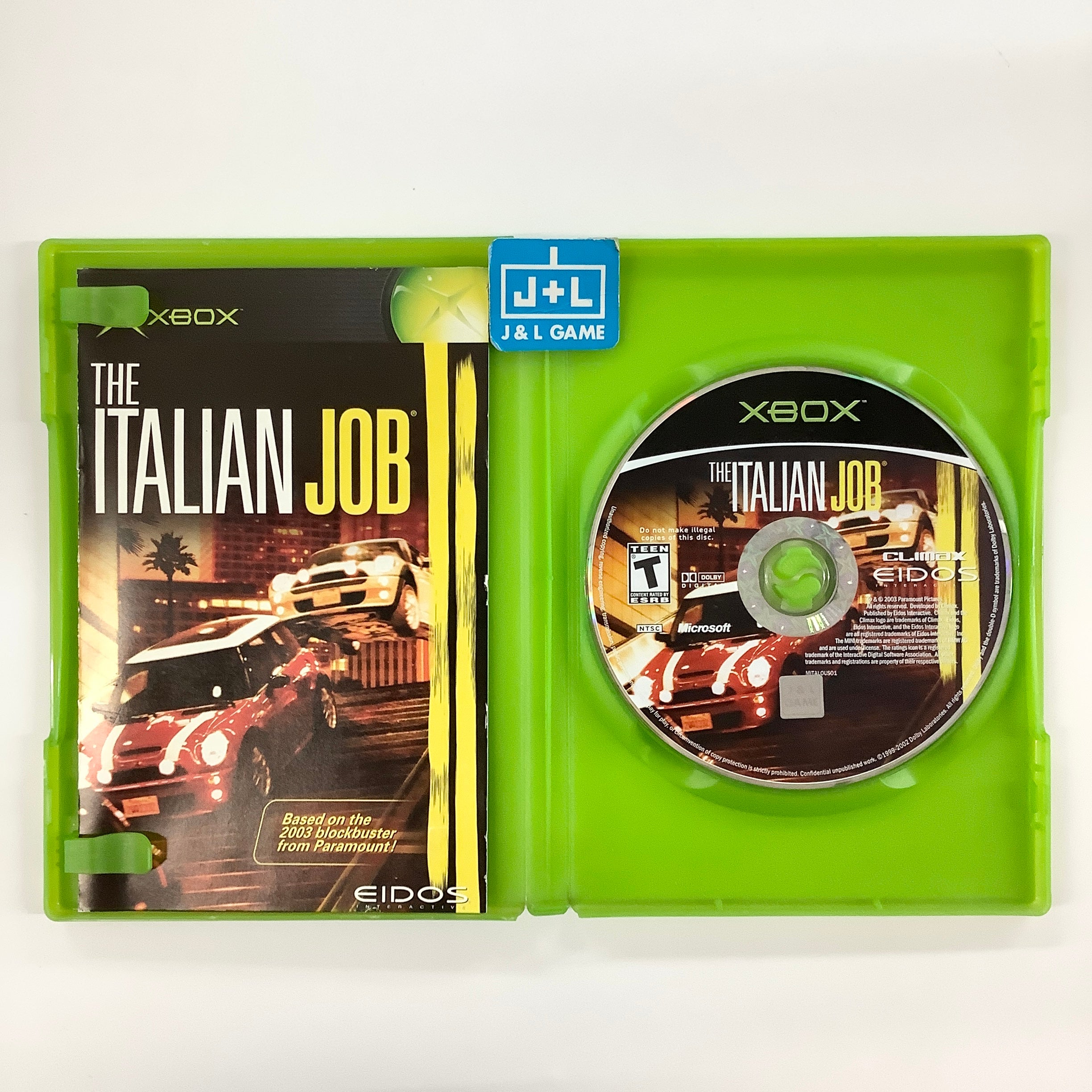 The Italian Job - (XB) Xbox [Pre-Owned] Video Games Eidos Interactive