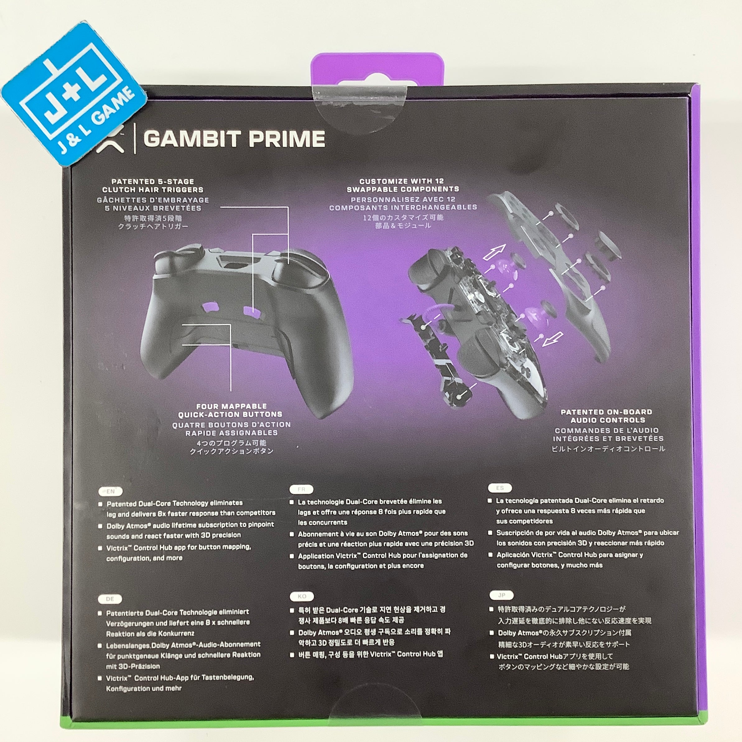 Turtle Beach Victrix Gambit Prime Wired Tournament Controller - (XSX) Xbox Series X ACCESSORIES Turtle Beach