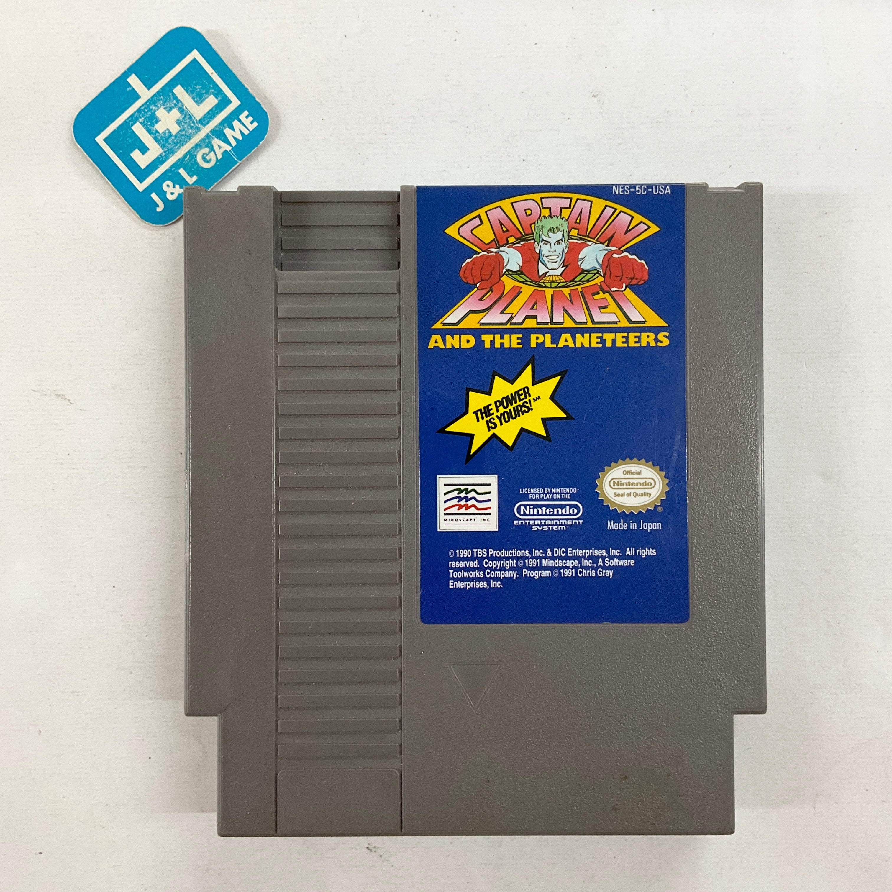 Captain Planet and the Planeteers - (NES) Nintendo Entertainment System [Pre-Owned] Video Games Mindscape   