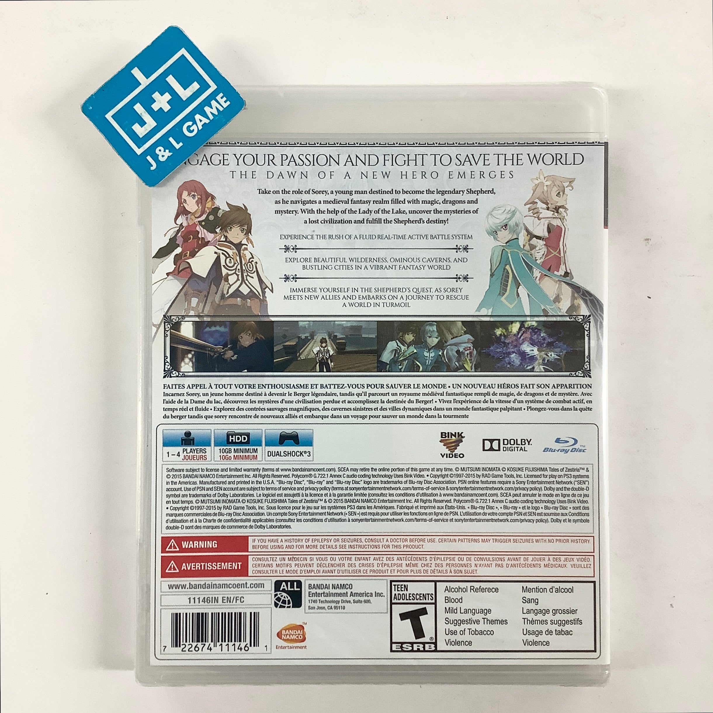 Tales of Zestiria - (PS3) PlayStation 3