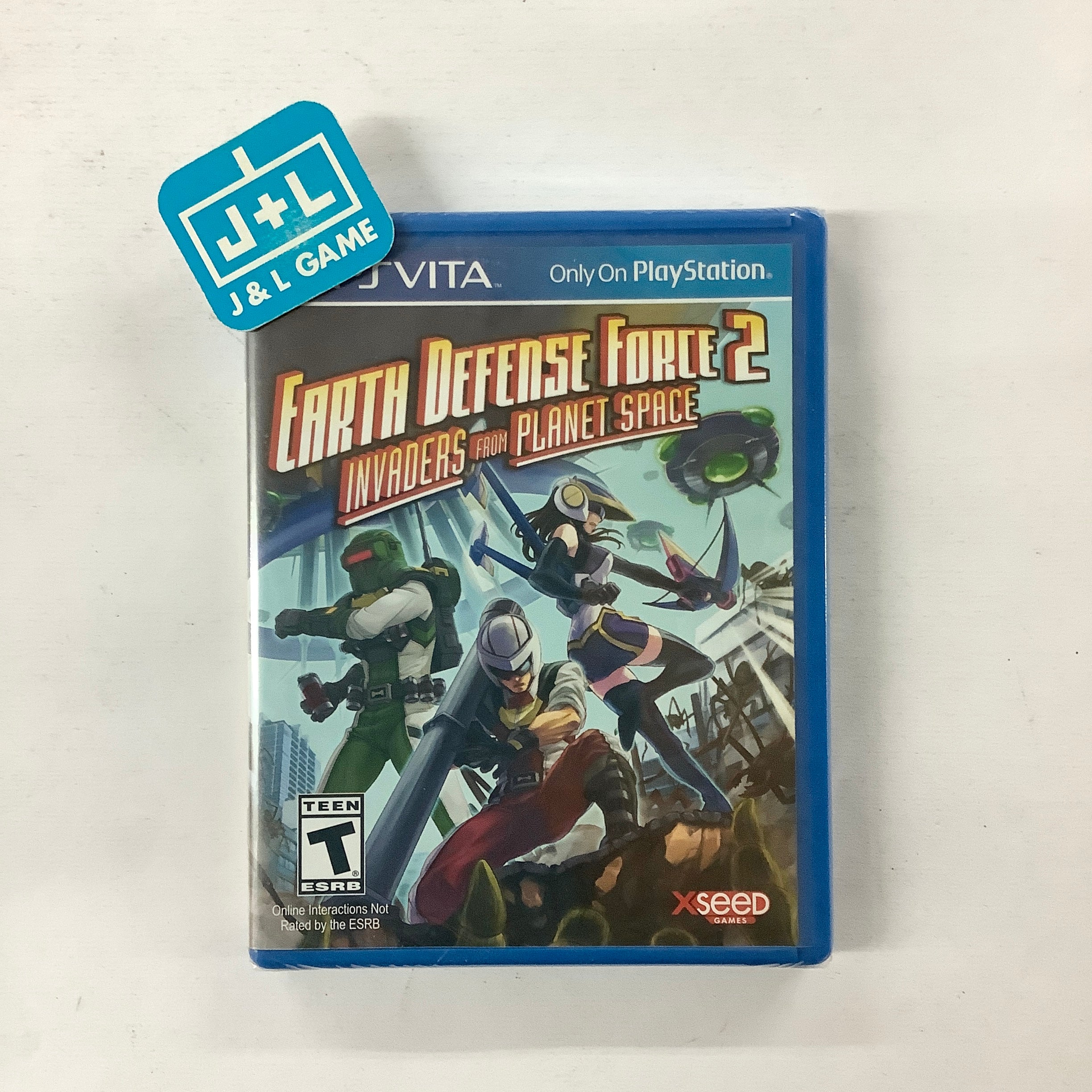 Earth Defense Force 2: Invaders From Planet Space - (PSV) PlayStation Vita Video Games XSEED Games   