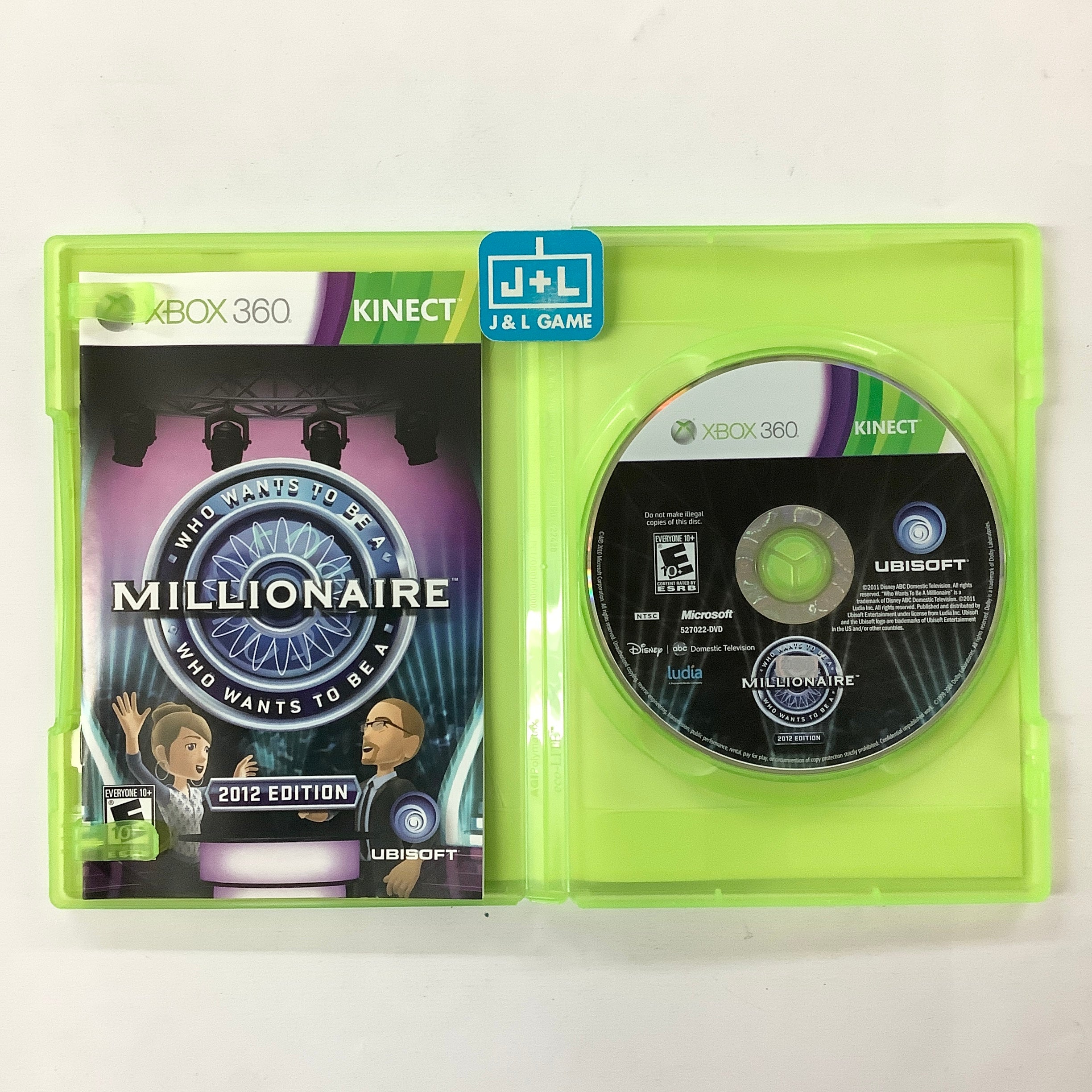 Who Wants To Be A Millionaire? 2012 Edition (Kinect Required) - Xbox 360 [Pre-Owned] Video Games Ubisoft   