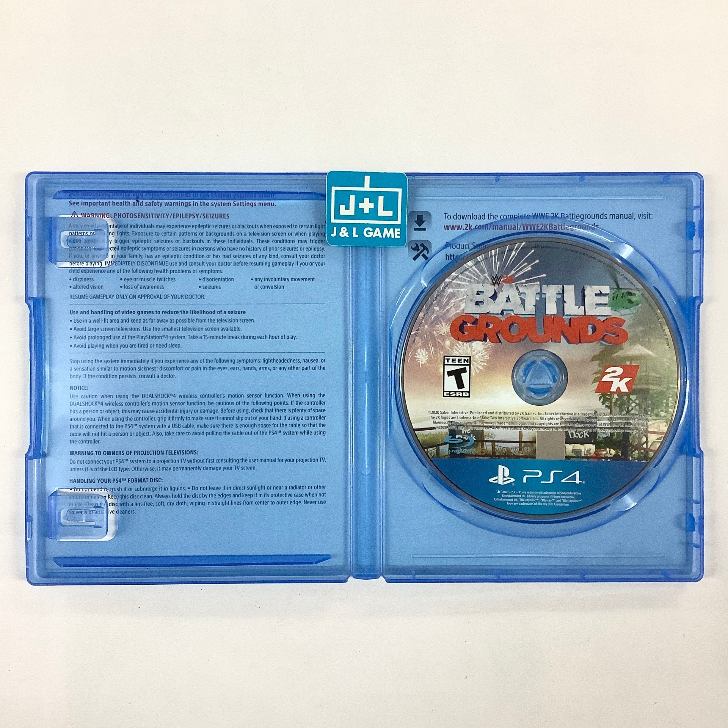 WWE 2K Battlegrounds - (PS4) PlayStation 4 [Pre-Owned] Video Games 2K Games