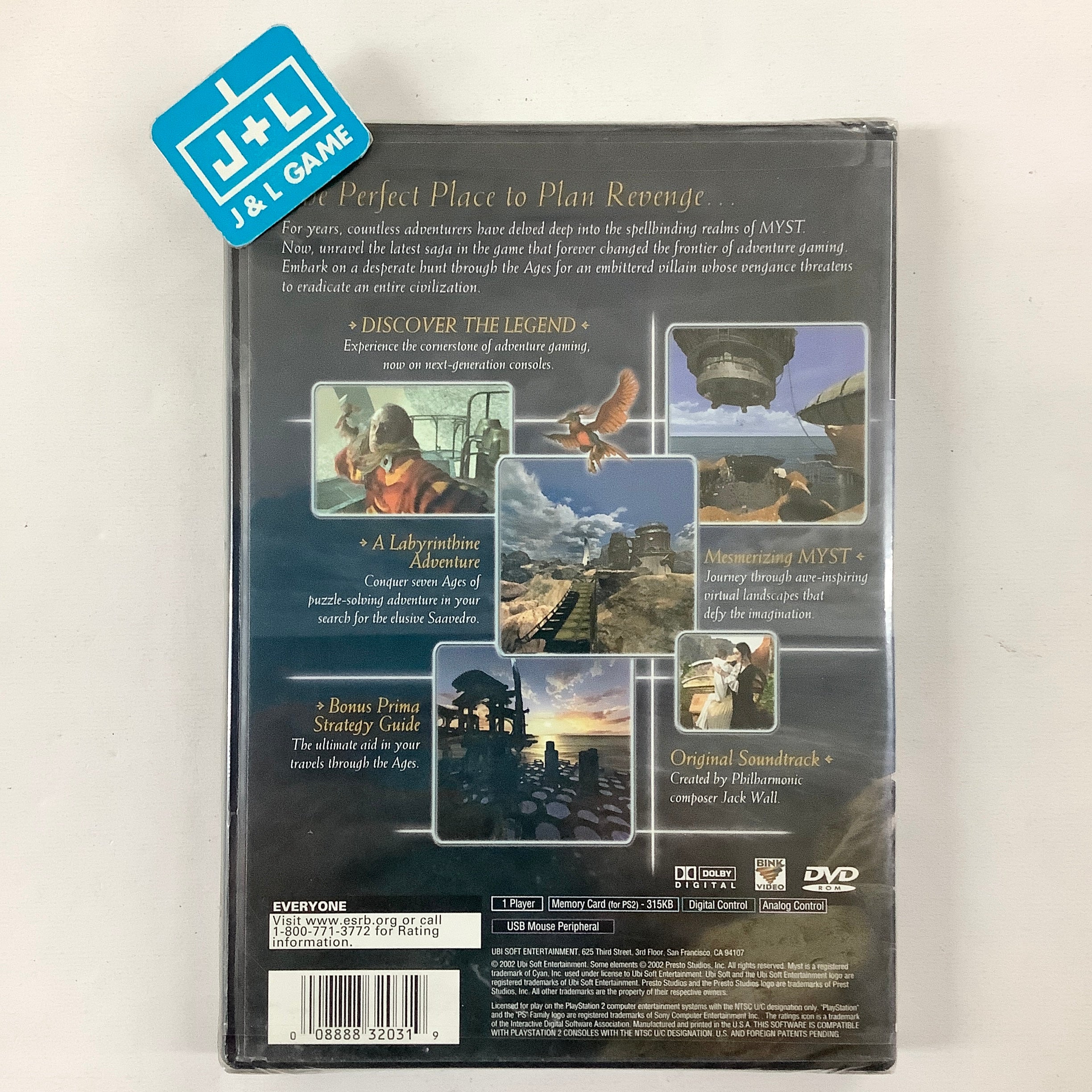 匿名発送・追跡番号あり】 MYST 3 EXILE PREMIUM BOX XBOX