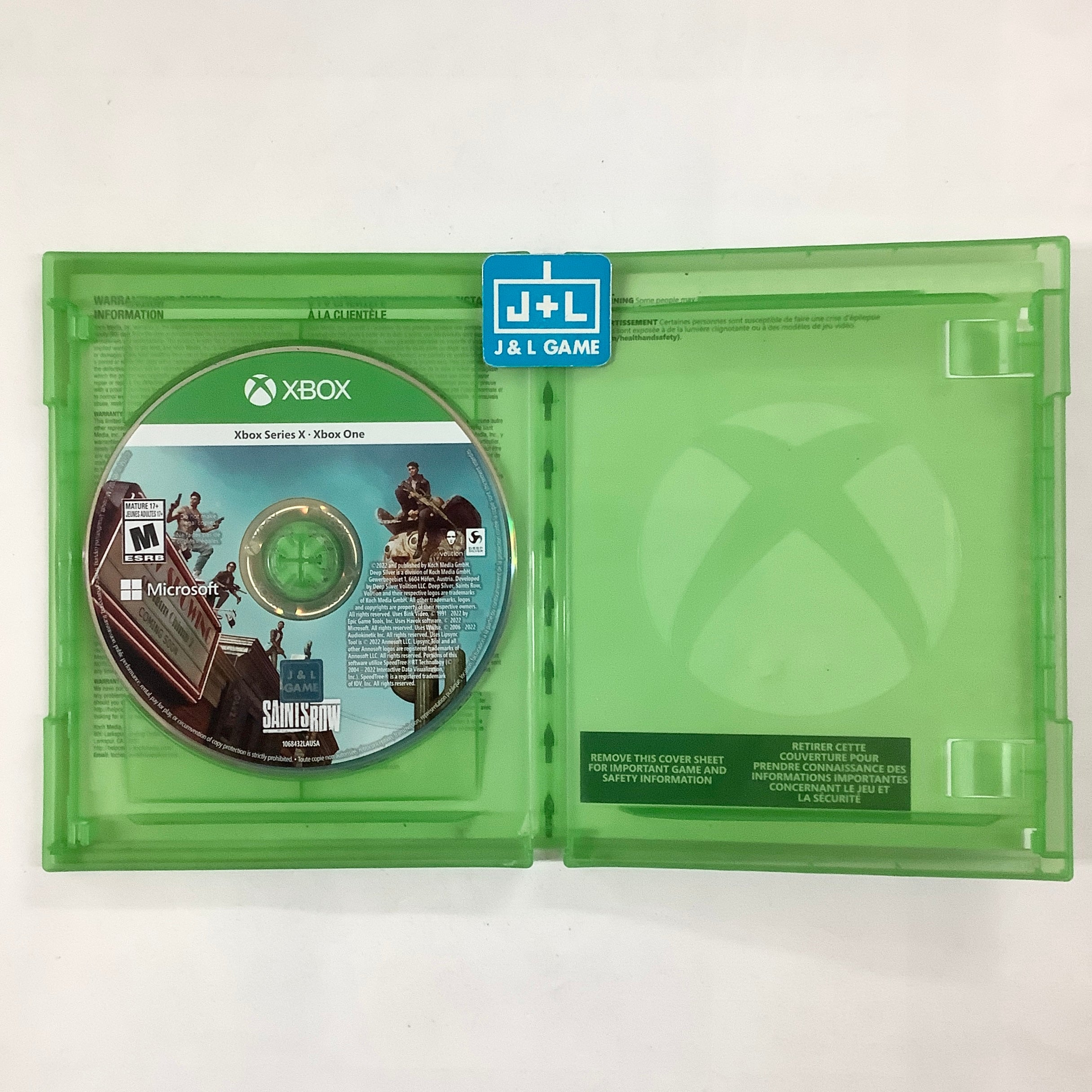 Saints Row - (XSX) Xbox Series X [Pre-Owned] Video Games Deep Silver   