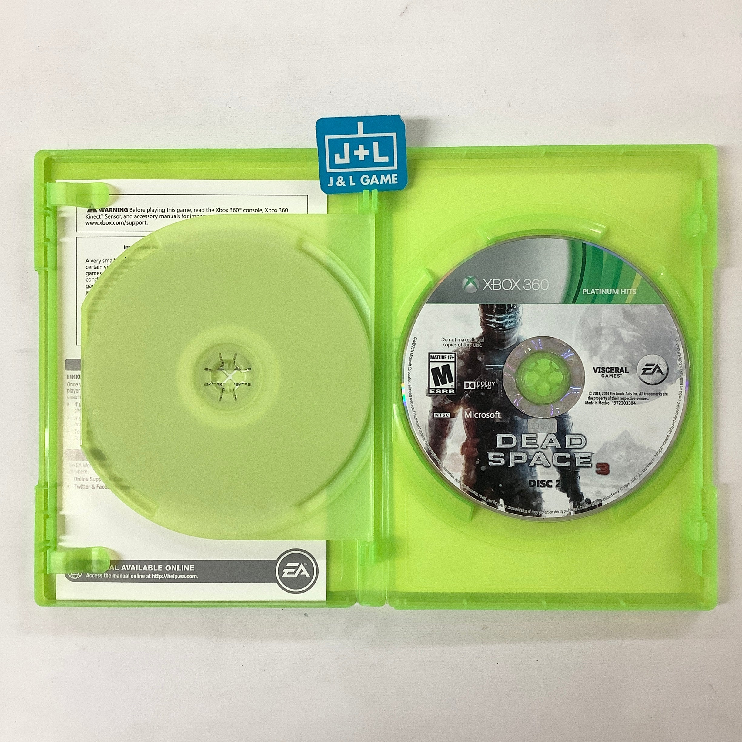 Dead Space 3 (Platinum Hits) - Xbox 360 [Pre-Owned] Video Games Electronic Arts   