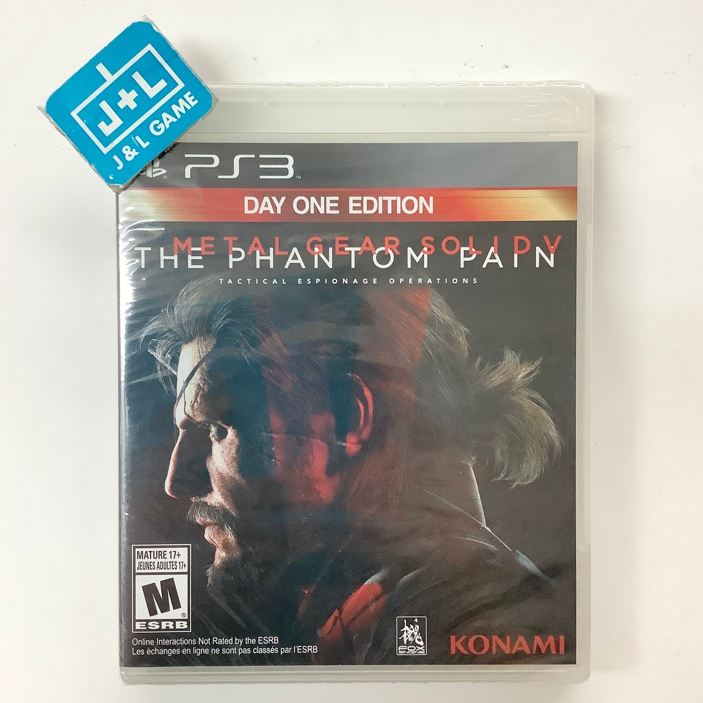 Metal Gear Solid V: The Phantom Pain (Day One Edition) - (PS3) PlayStation 3 Video Games Konami