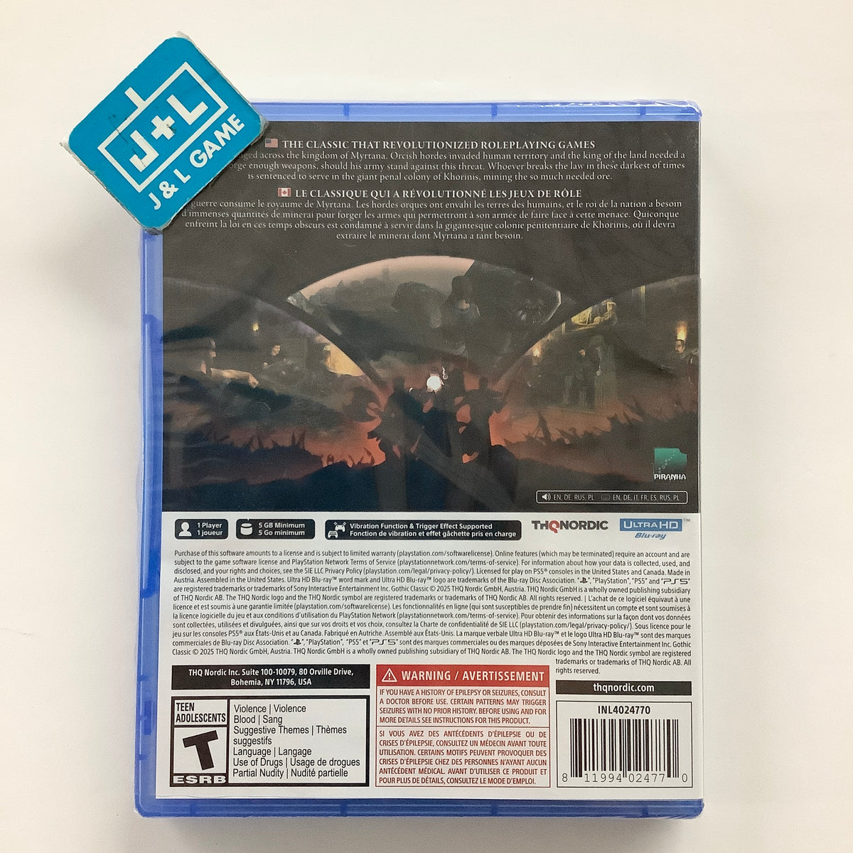 Gothic Classic - (PS5) PlayStation 5