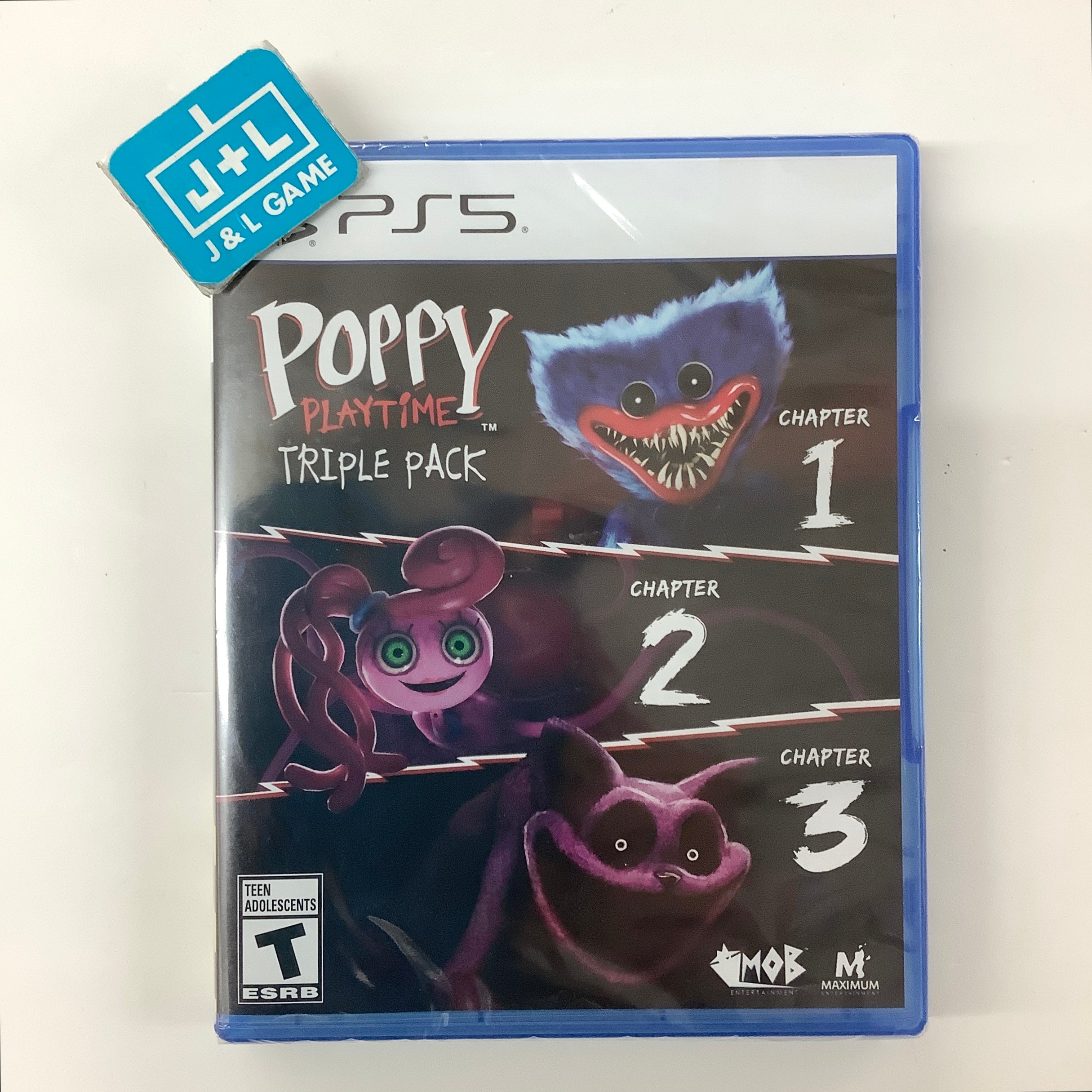Poppy Playtime Triple Pack - (PS5) PlayStation 5 Video Games Maximum Entertainment