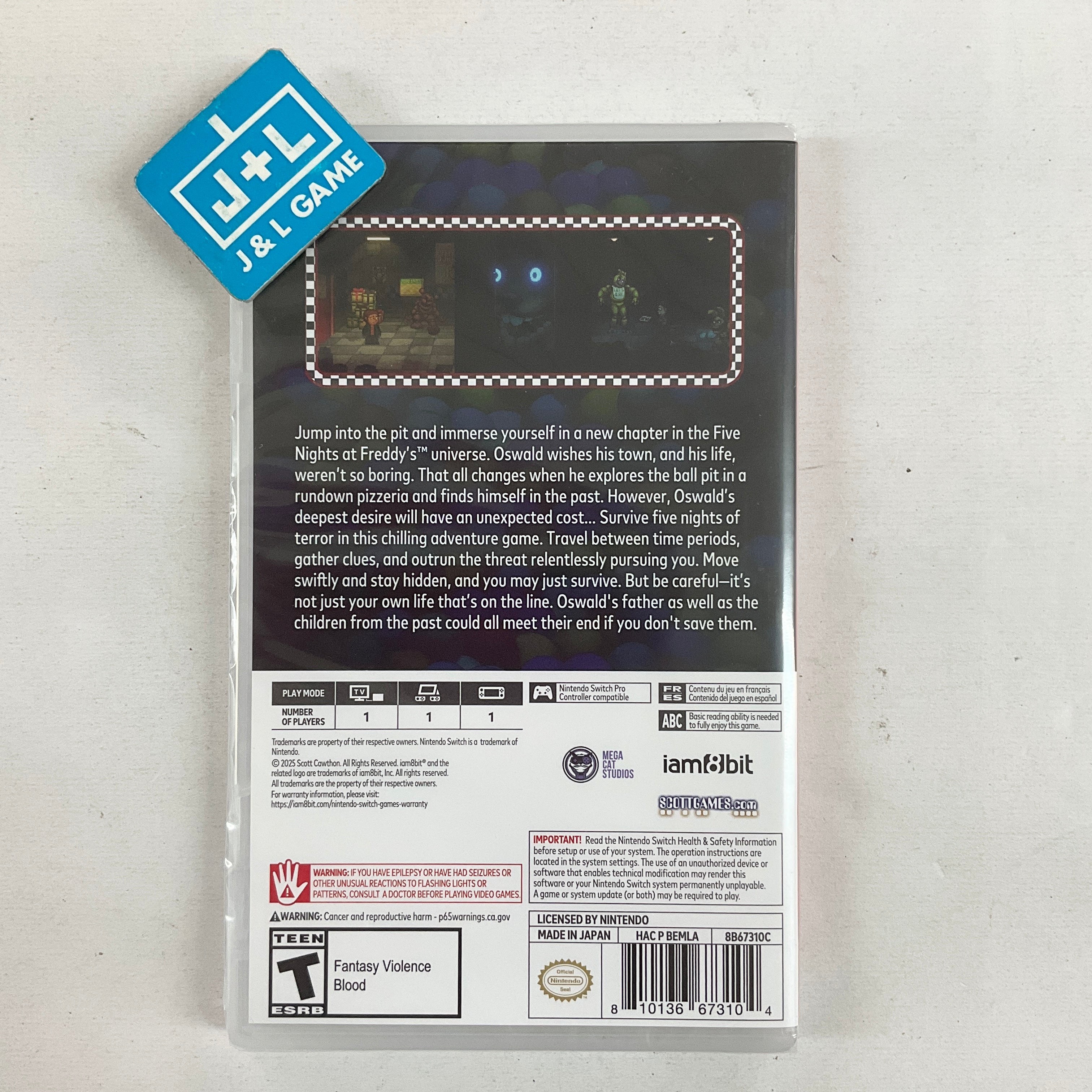 Five Nights at Freddy's: Into the Pit - (NSW) Nintendo Switch Video Games iam8bit