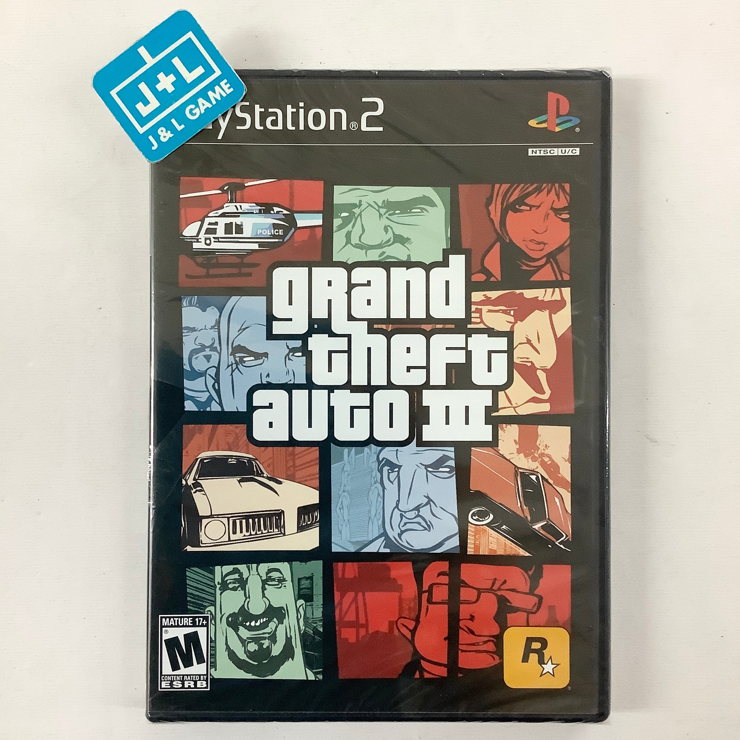 Grand Theft Auto III - (PS2) PlayStation 2 Video Games Rockstar Games   
