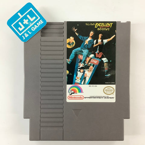 Bill & Ted's Excellent Video Game Adventure - (NES) Nintendo Entertainment System [Pre-Owned] Video Games LJN   
