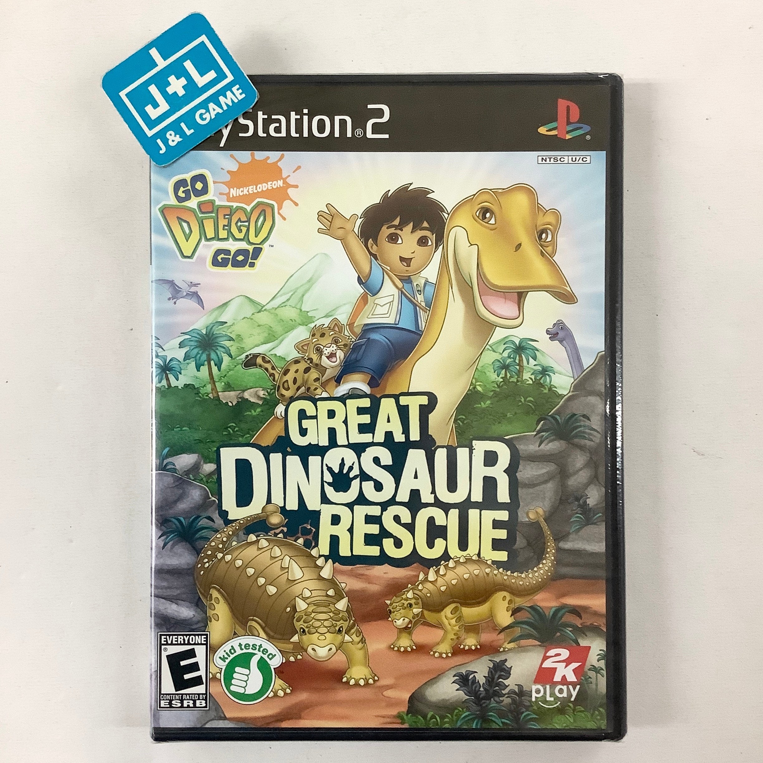 Go, Diego, Go! Great Dinosaur Rescue - (PS2) PlayStation 2 Video Games Take-Two Interactive   