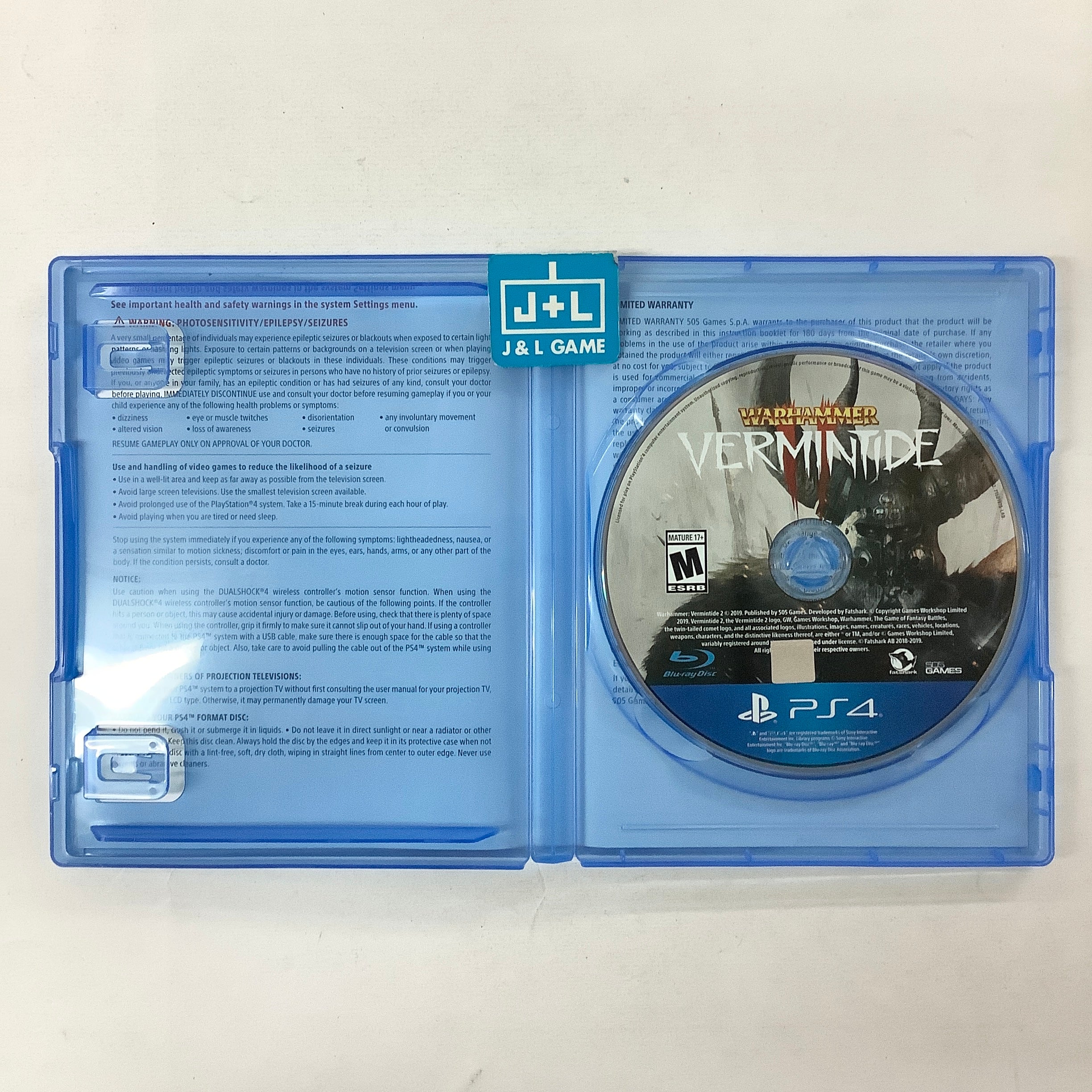Warhammer: Vermintide 2 (Deluxe Edition) - (PS4) PlayStation 4 [Pre-Owned] Video Games 505 Games