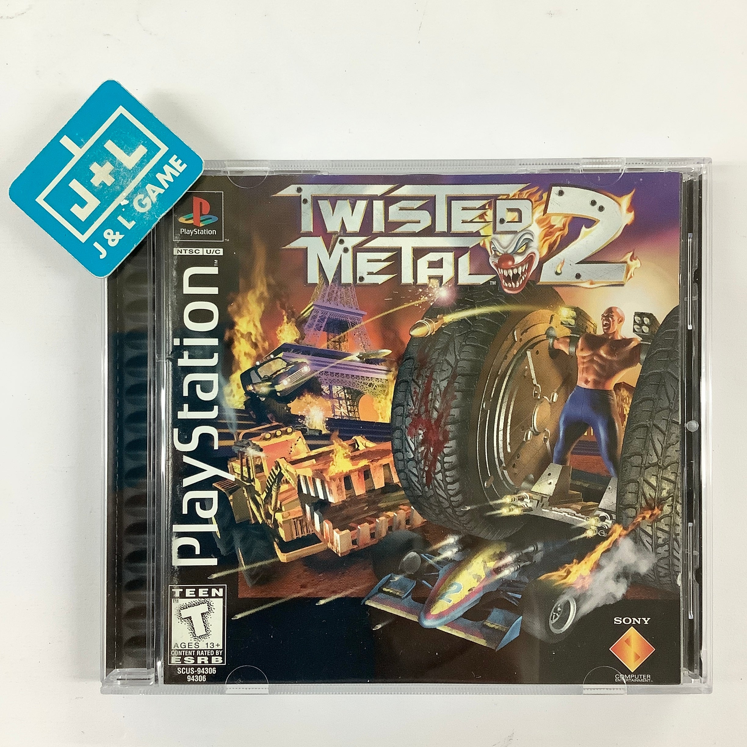 Twisted Metal 2 - (PS1) PlayStation 1 [Pre-Owned] Video Games SCEA   