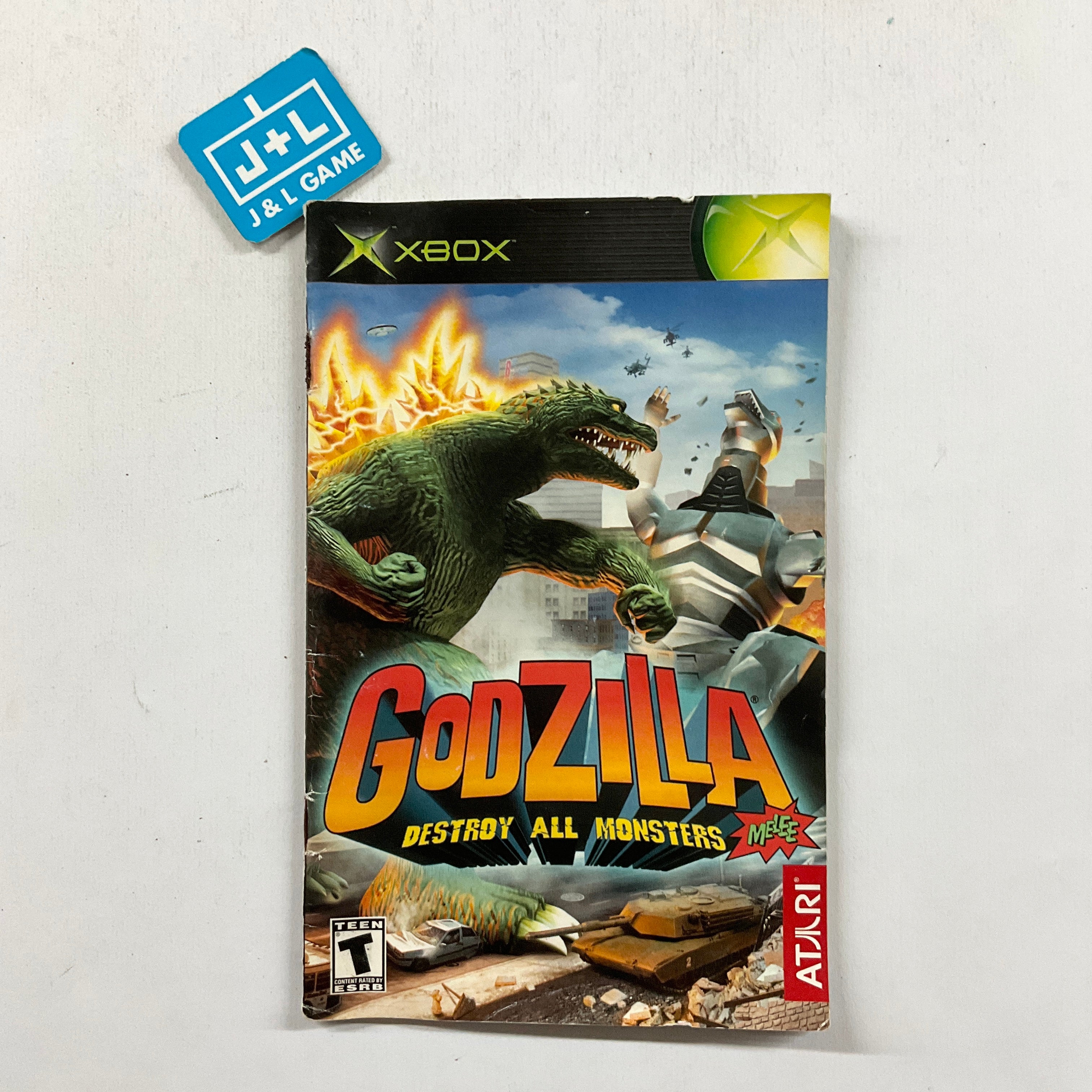 Godzilla: Destroy All Monsters Melee - Xbox [Pre-Owned] Video Games Atari SA   