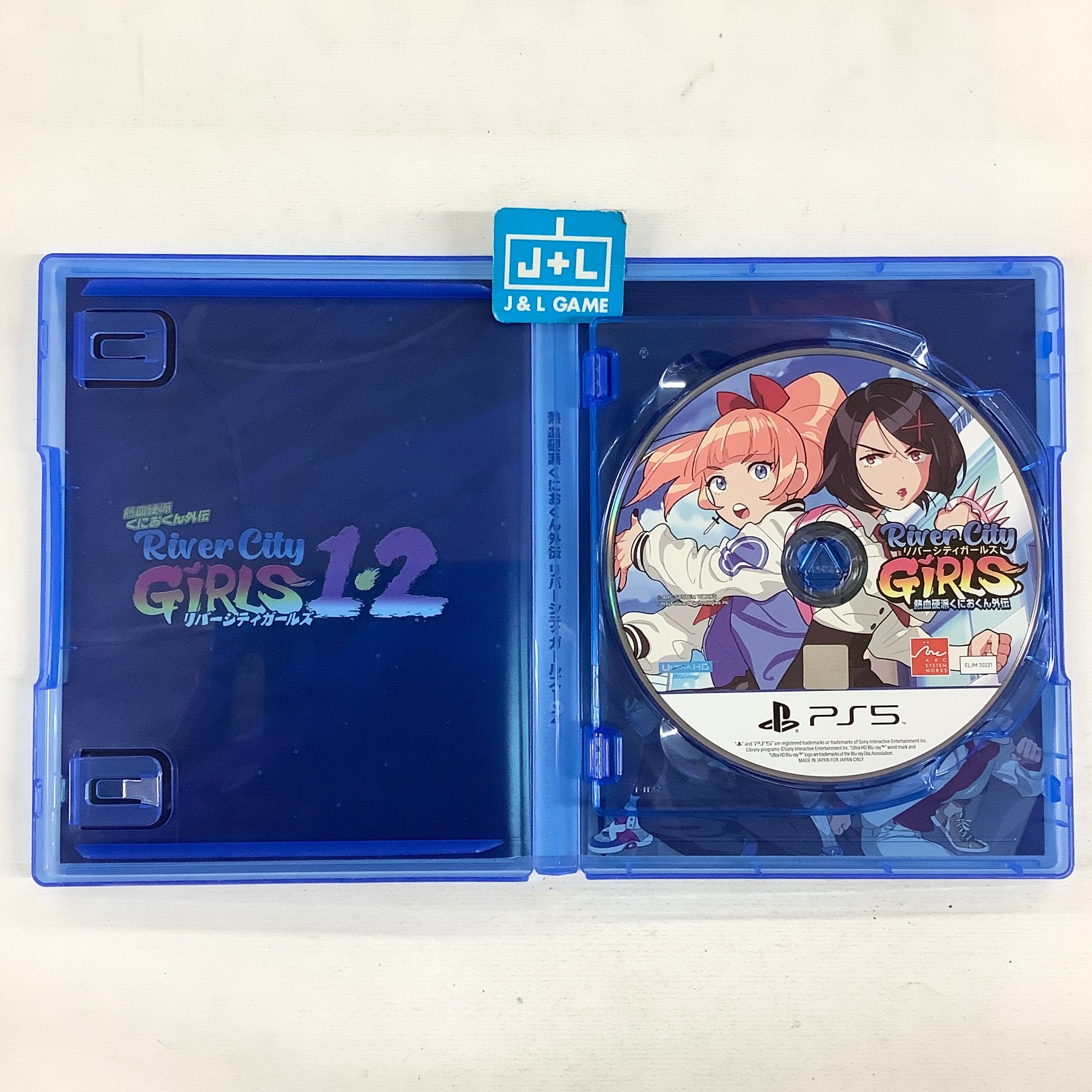 River City Girls 1 & 2 - (PS5) PlayStation 5 [Pre-Owned] (Japanese Import) Video Games Arc System Works