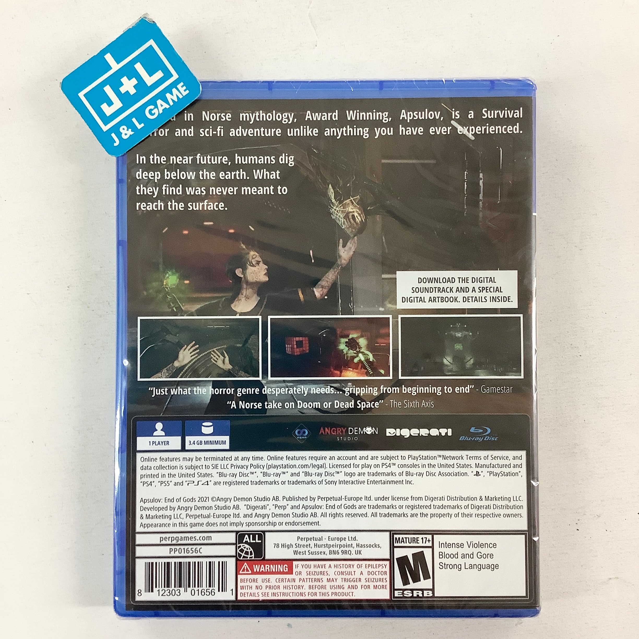 Apsulov: End of Gods - (PS4) PlayStation 4 Video Games Perpetual