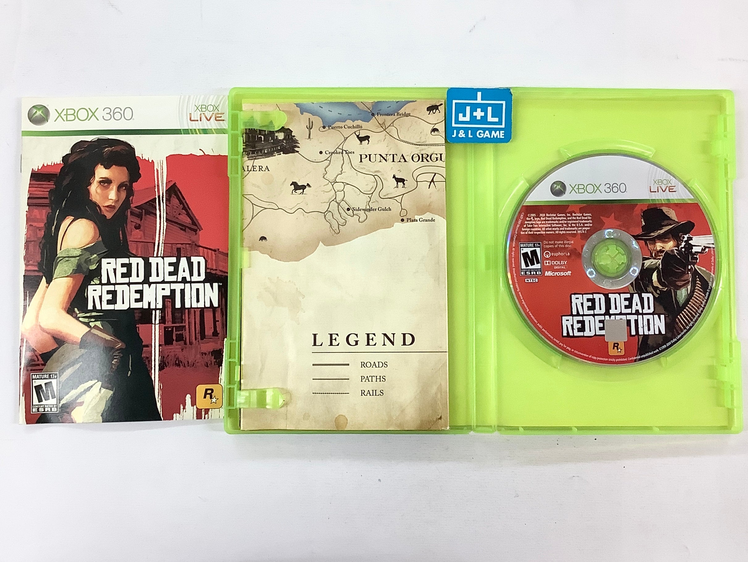 Red Dead Redemption (Special Edition) - Xbox 360 [Pre-Owned] Video Games Rockstar Games
