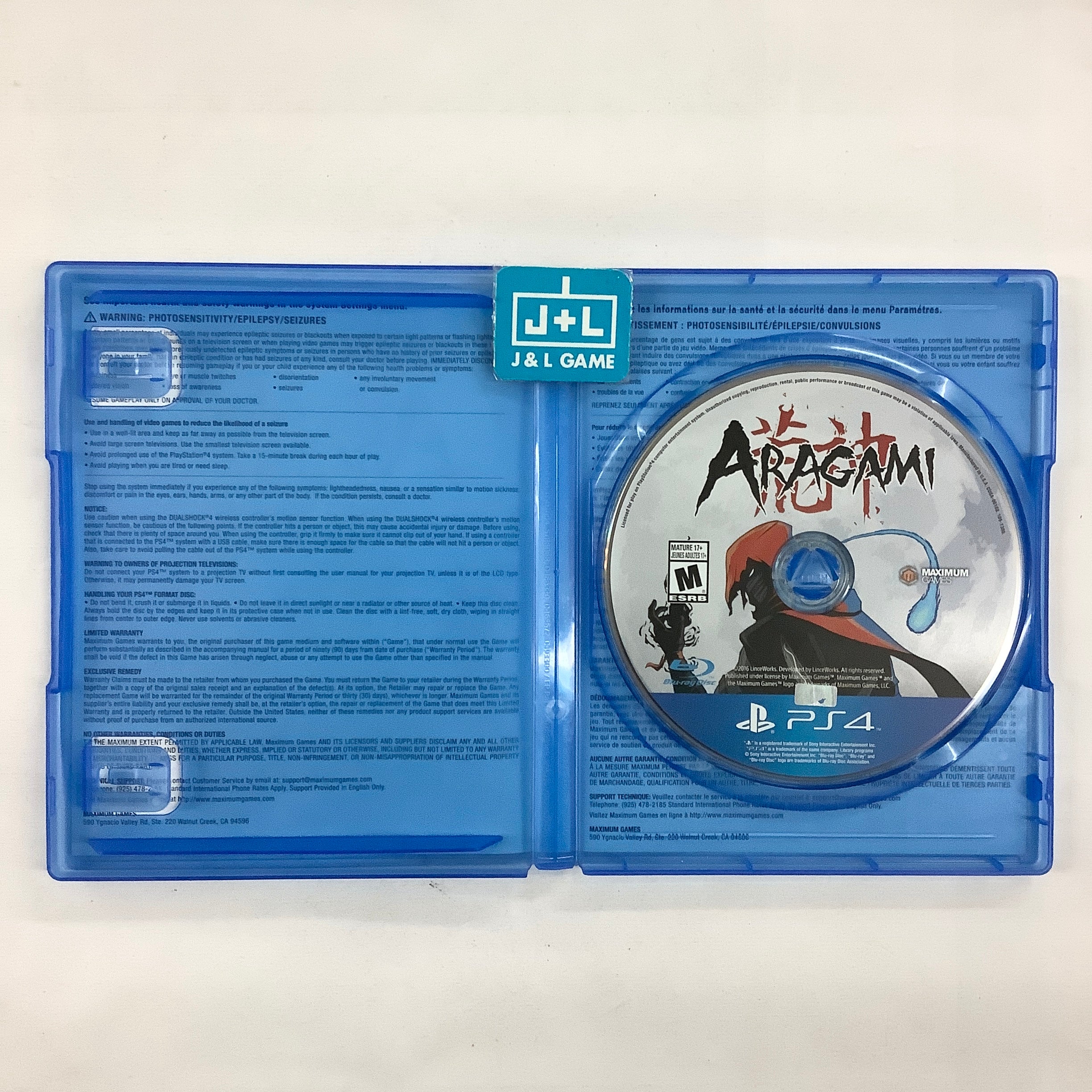 Aragami (Collector's Edition) - (PS4) PlayStation 4 [Pre-Owned] Video Games Merge Games   