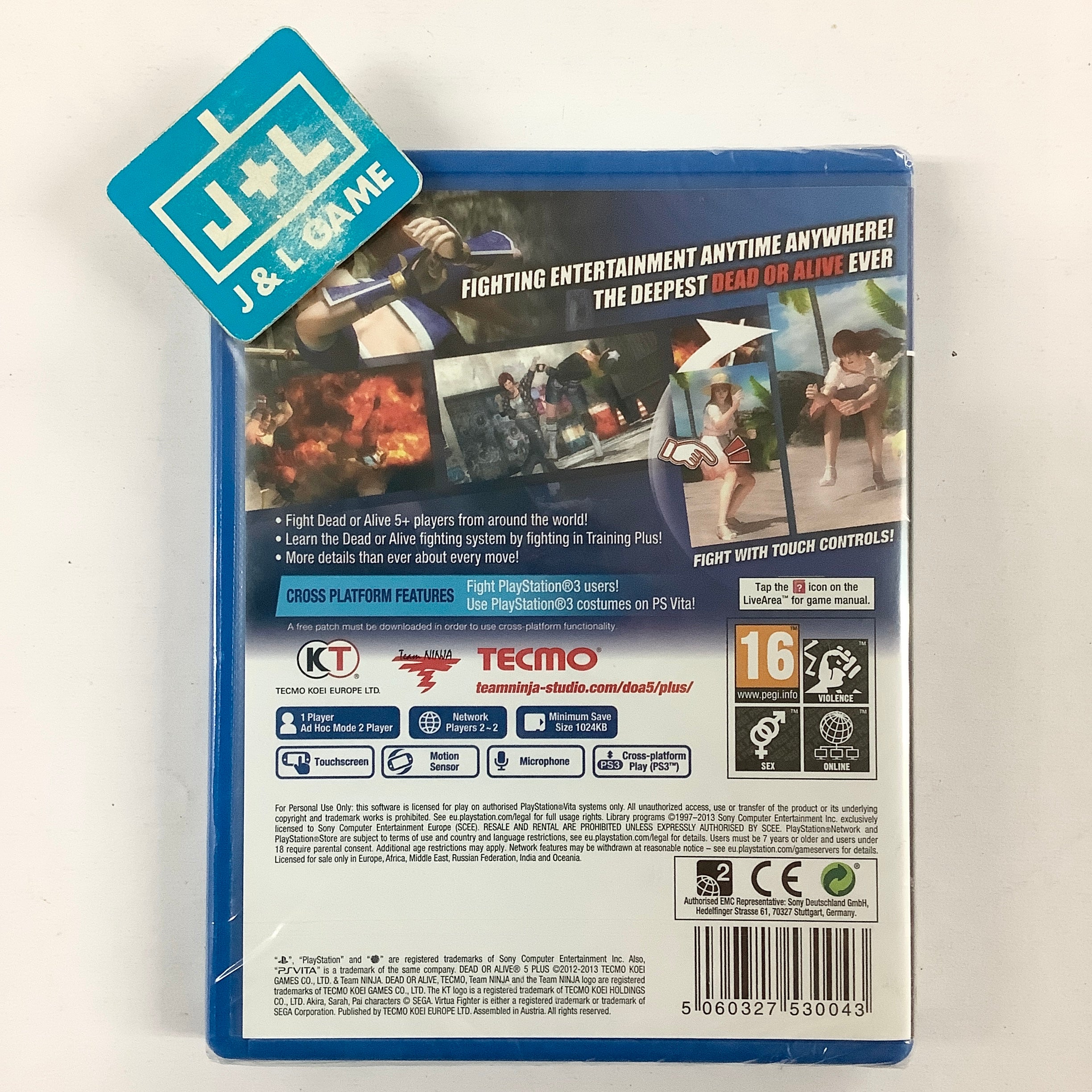Dead or Alive 5 Plus - (PSV) PlayStation Vita (European Import) Video Games Tecmo Koei Games   