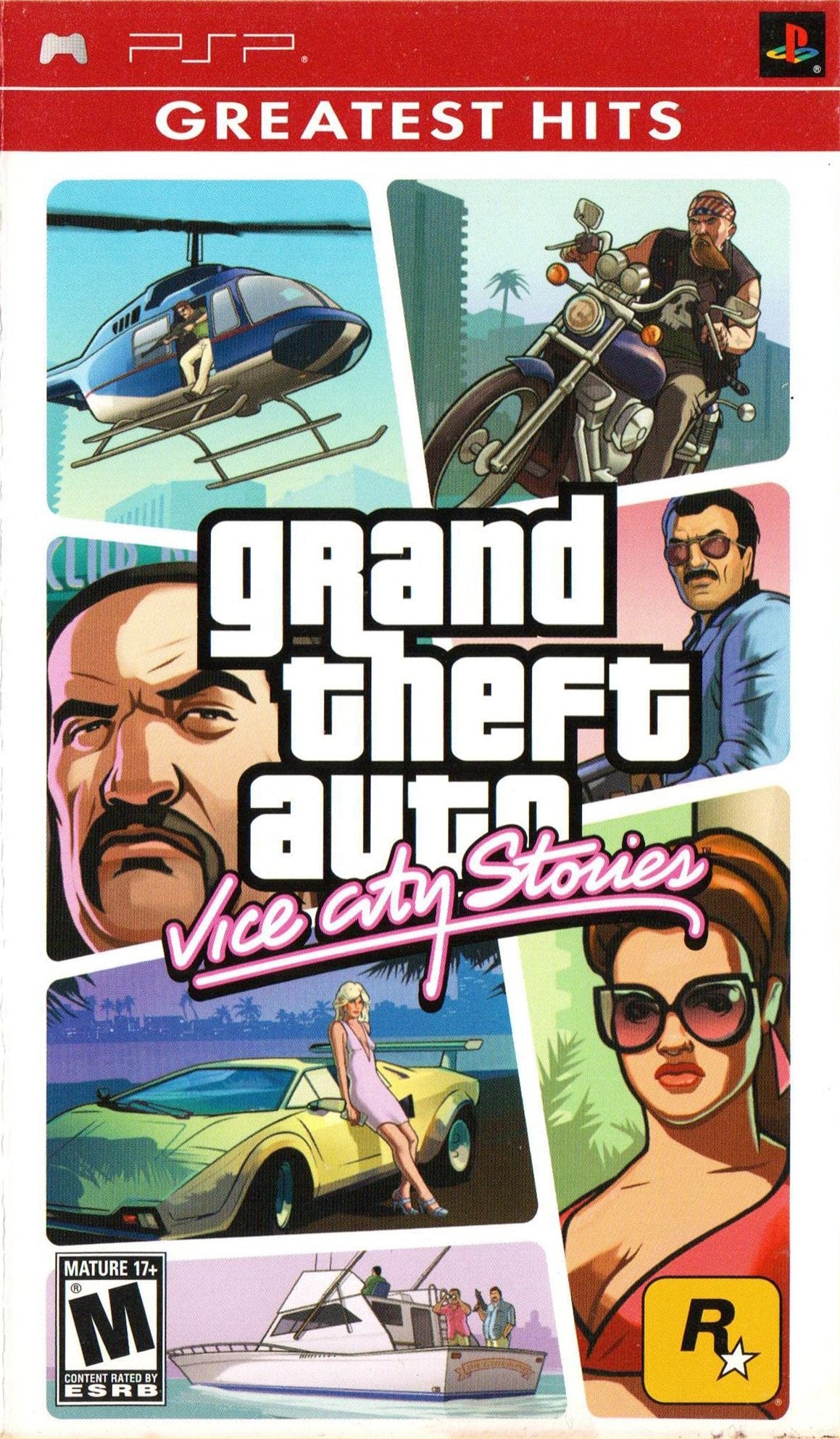Grand Theft Auto: Vice City Stories (Greatest Hits) - SONY PSP [Pre-Owned] Video Games Rockstar Games