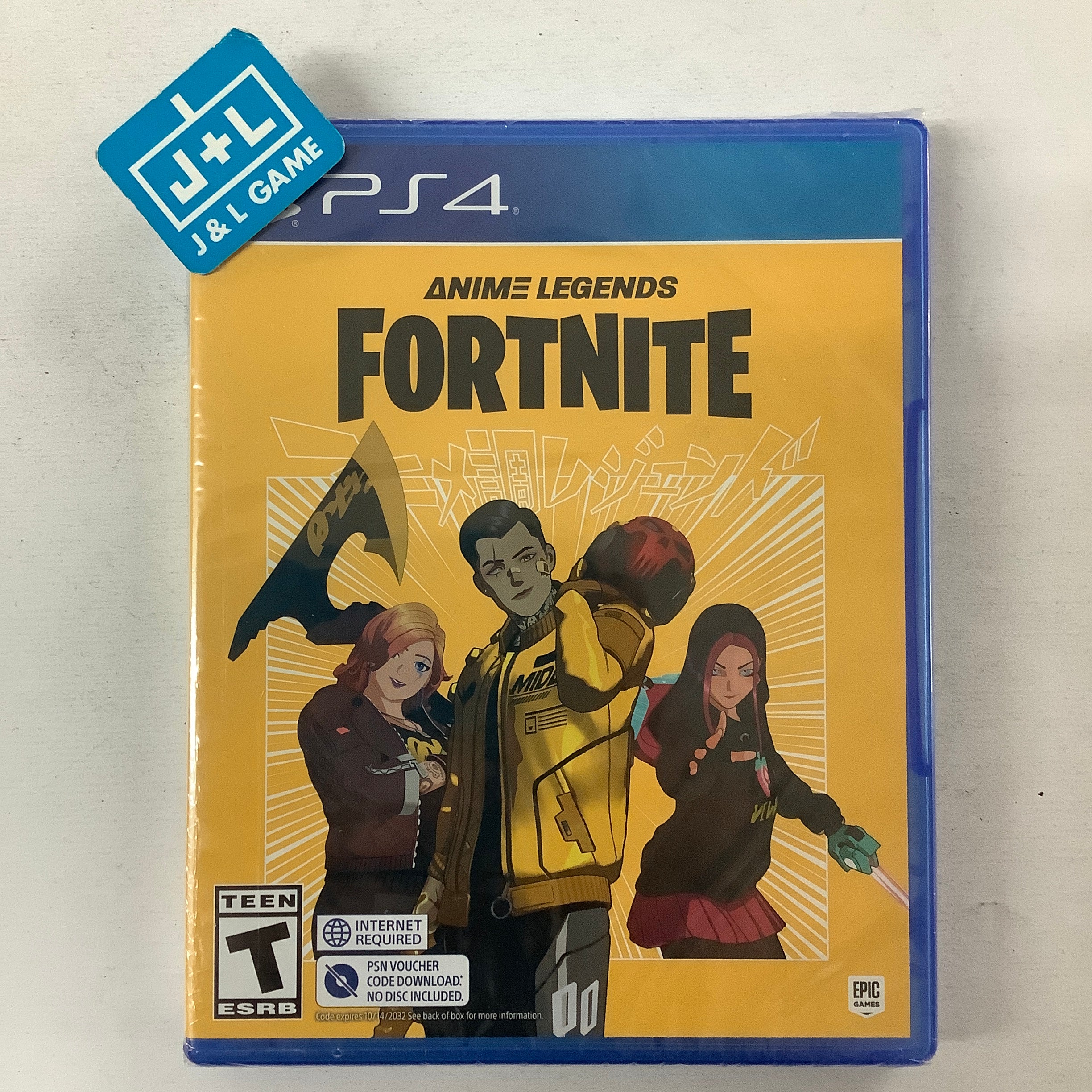 Fortnite: Anime Legends - (PS4) PlayStation 4 Video Games Epic Games