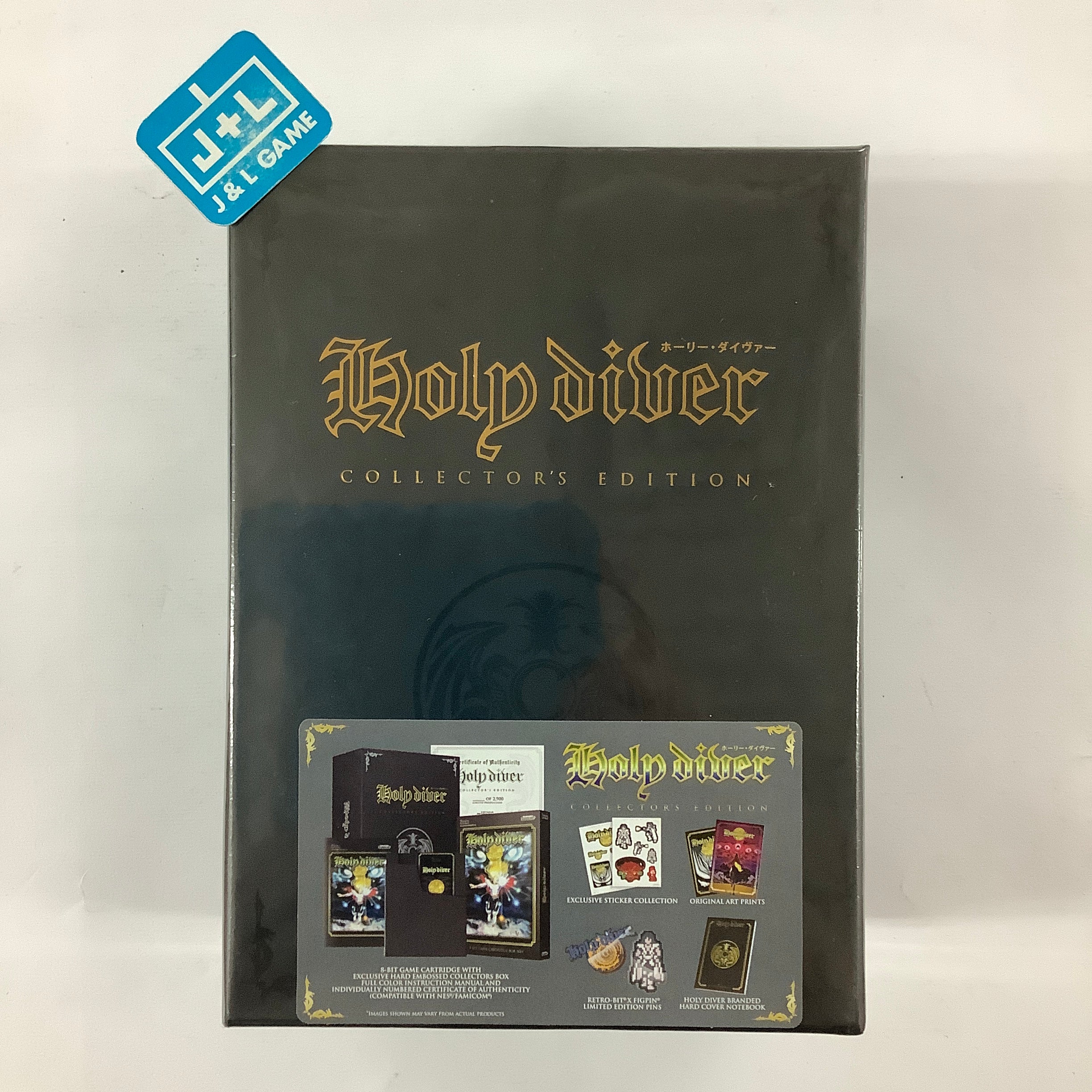 Holy Diver Collector's Edition - (NES) Nintendo Entertainment System Video Games Retro-Bit   