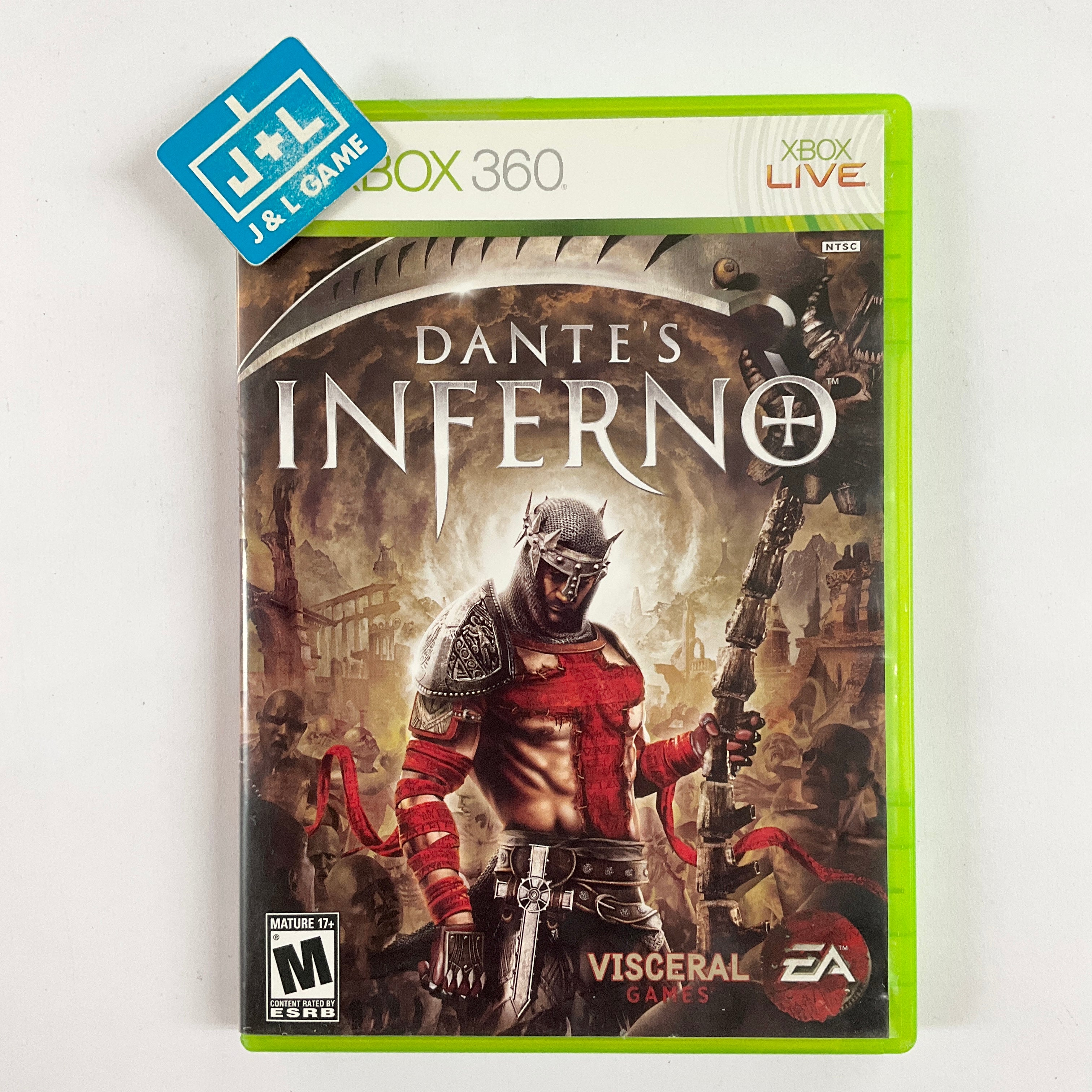 Dante's Inferno - Xbox 360 [Pre-Owned] Video Games Electronic Arts   