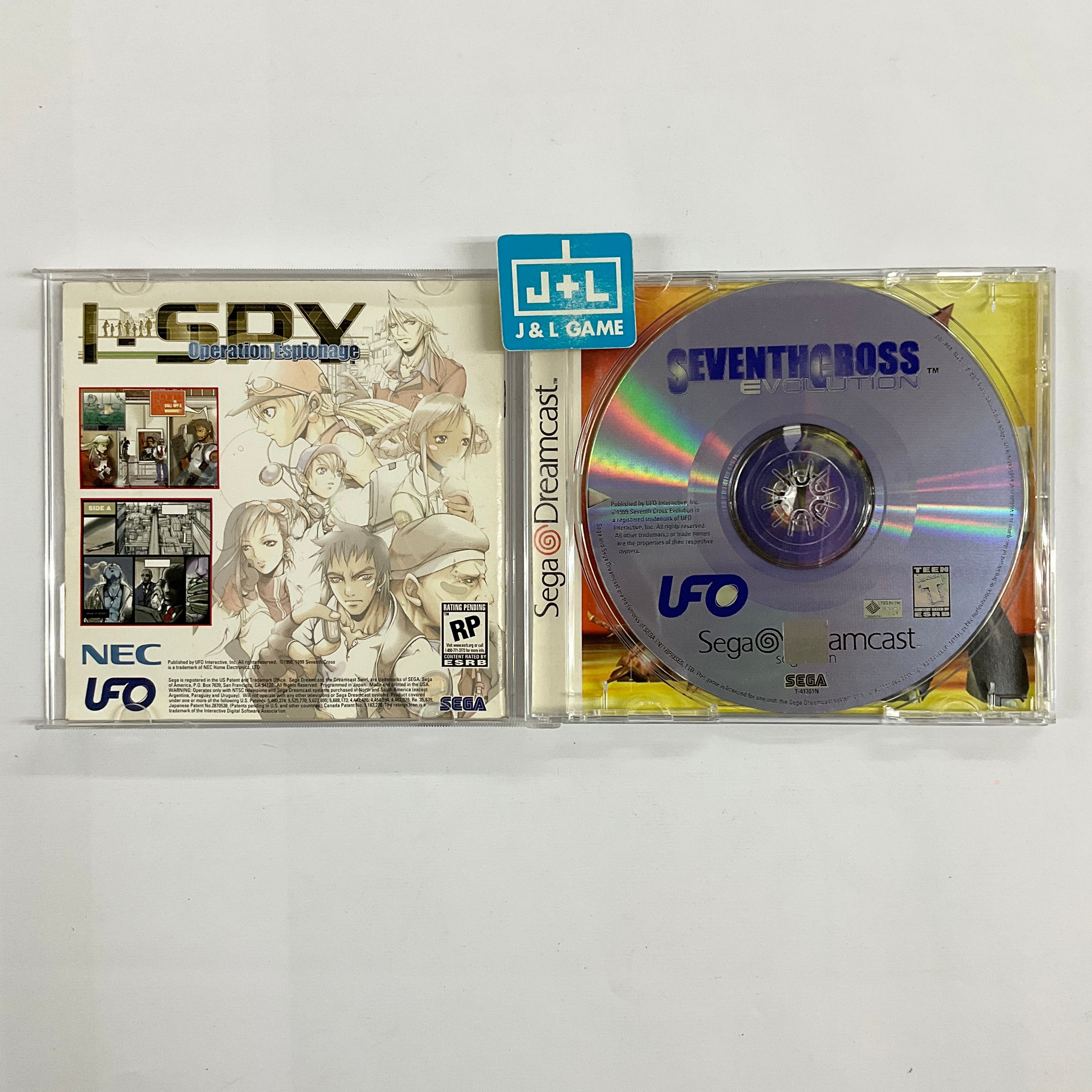 Seventh Cross Evolution - (DC) SEGA Dreamcast [Pre-Owned] Video Games UFO Interactive   