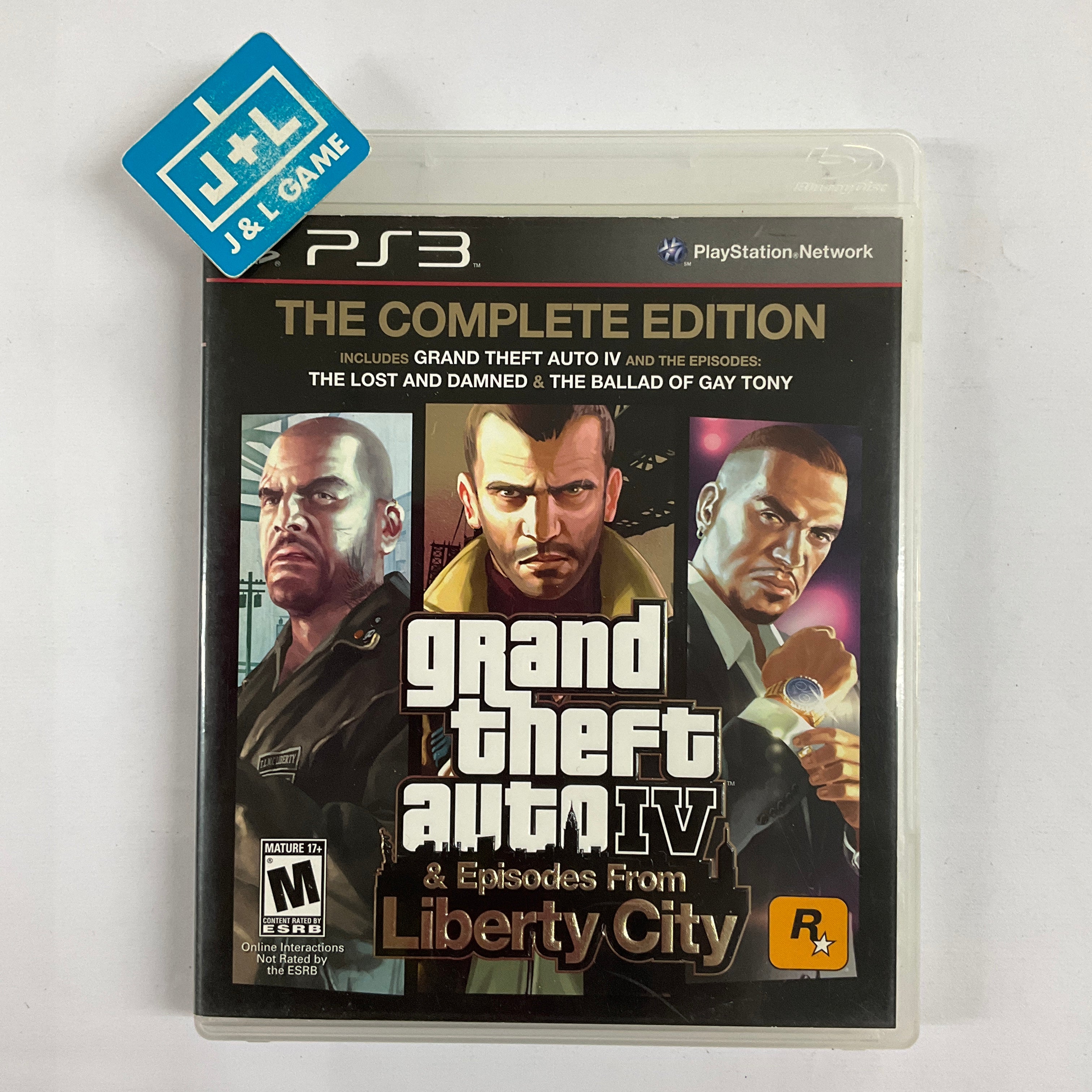 Grand Theft Auto IV & Episodes from Liberty City: The Complete Edition - (PS3) PlayStation 3 [Pre-Owned] Video Games Rockstar Games   