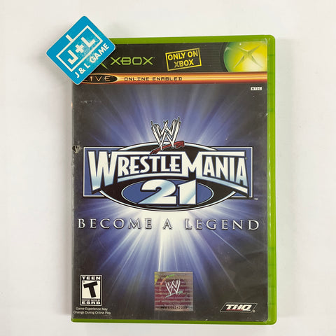 WWE WrestleMania 21 - (XB) Xbox [Pre-Owned] Video Games THQ   