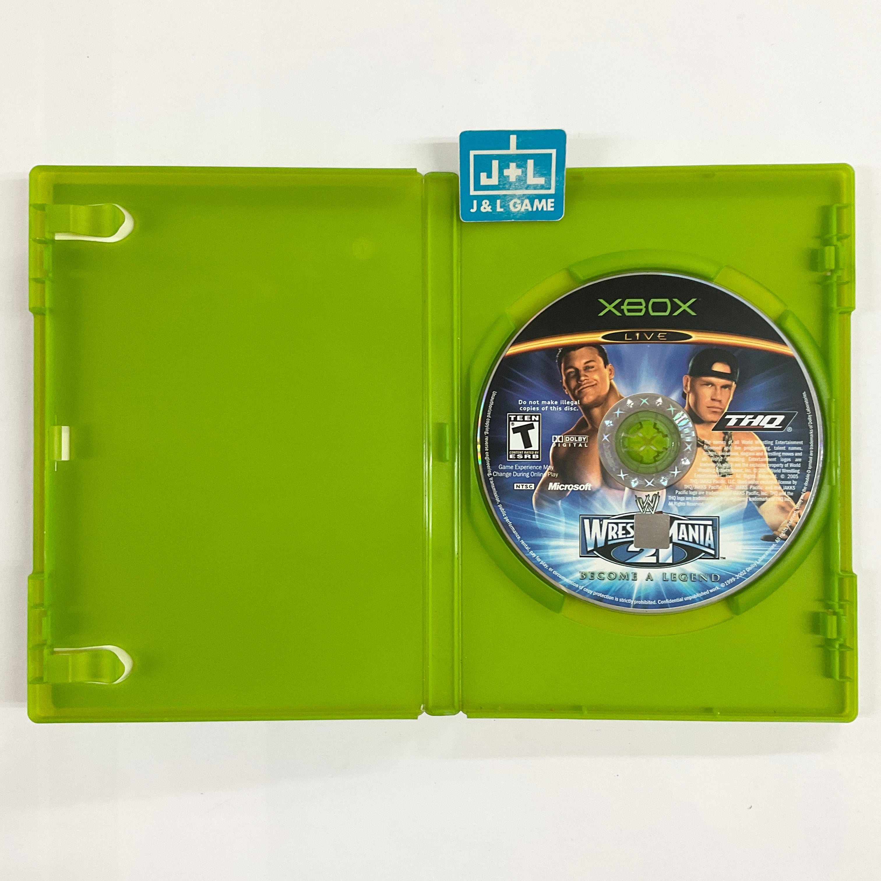 WWE WrestleMania 21 - (XB) Xbox [Pre-Owned] Video Games THQ   