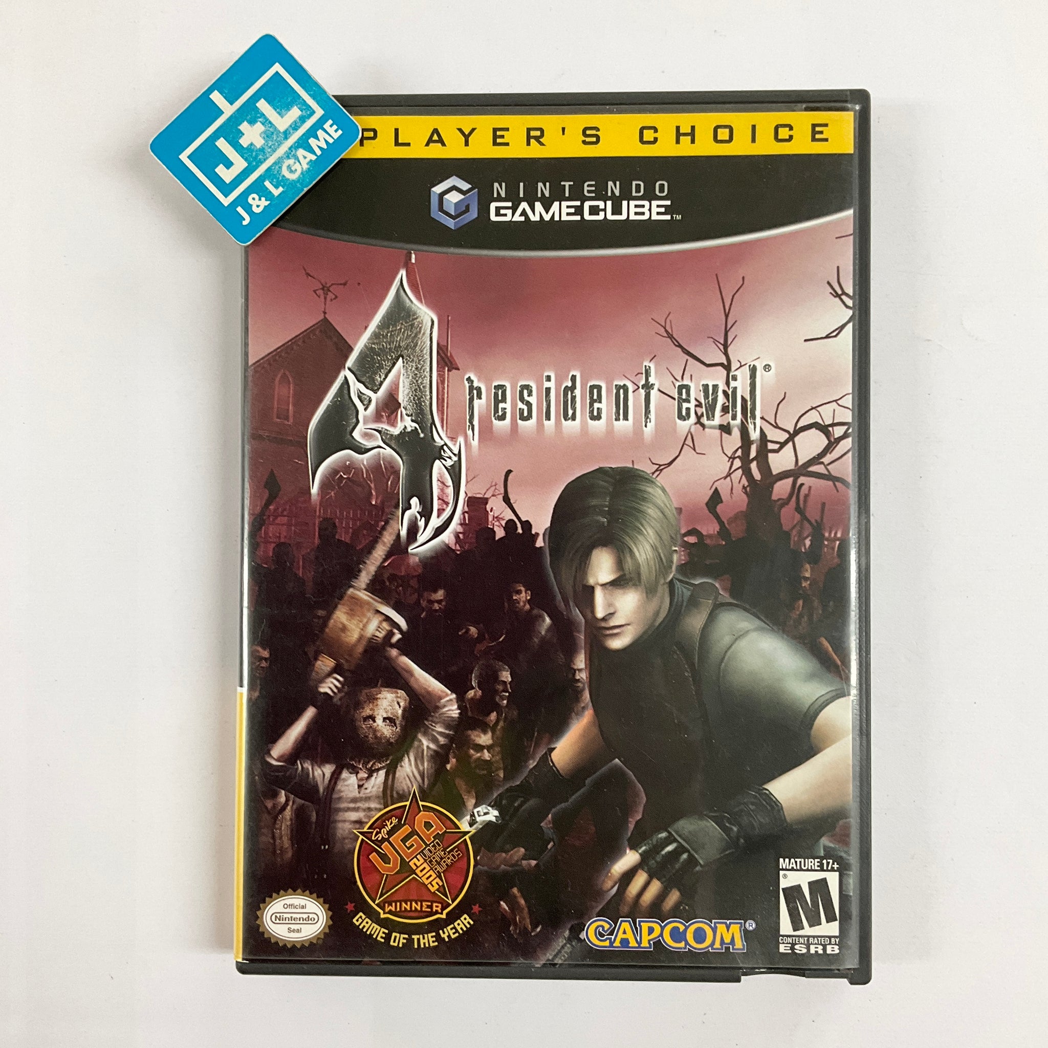 Resident Evil 4 (Player's Choice)  - (GC) GameCube [Pre-Owned] Video Games Capcom   
