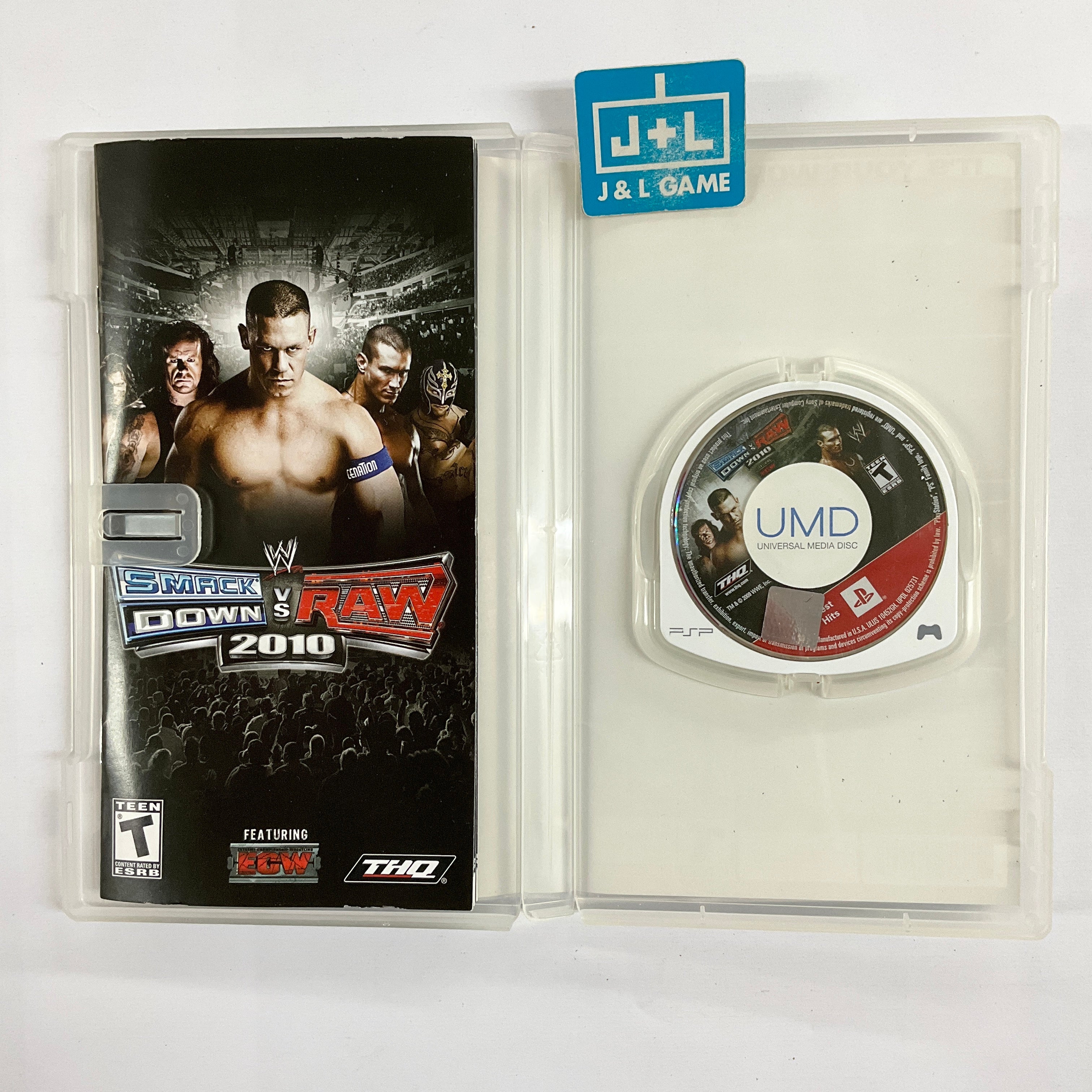 WWE SmackDown vs. Raw 2010 (Greatest Hits) - Sony PSP [Pre-Owned] Video Games THQ   