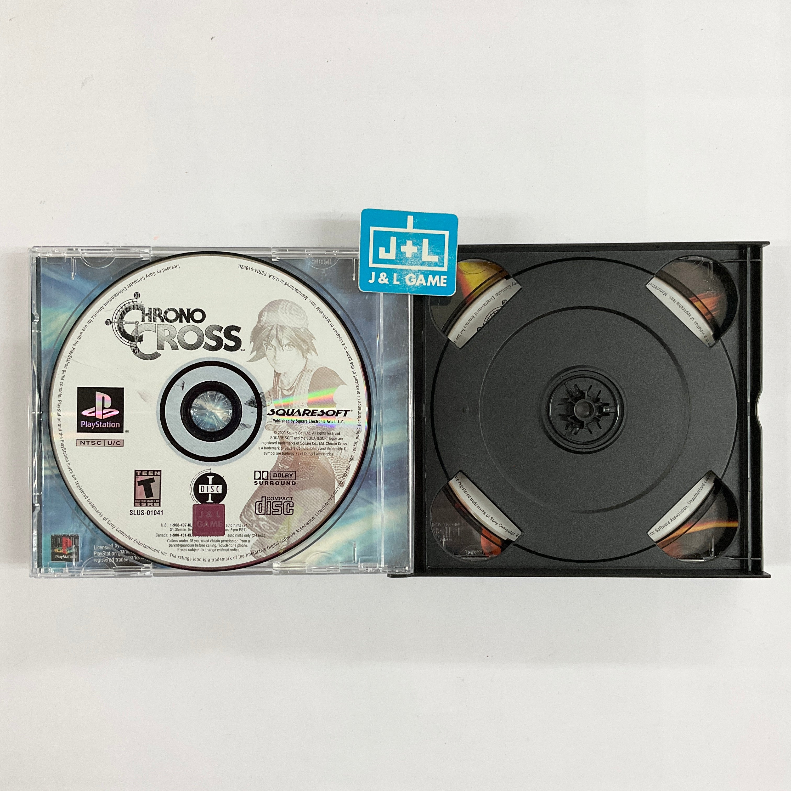 Chrono Cross - (PS1) PlayStation 1 [Pre-Owned] Video Games Square EA   