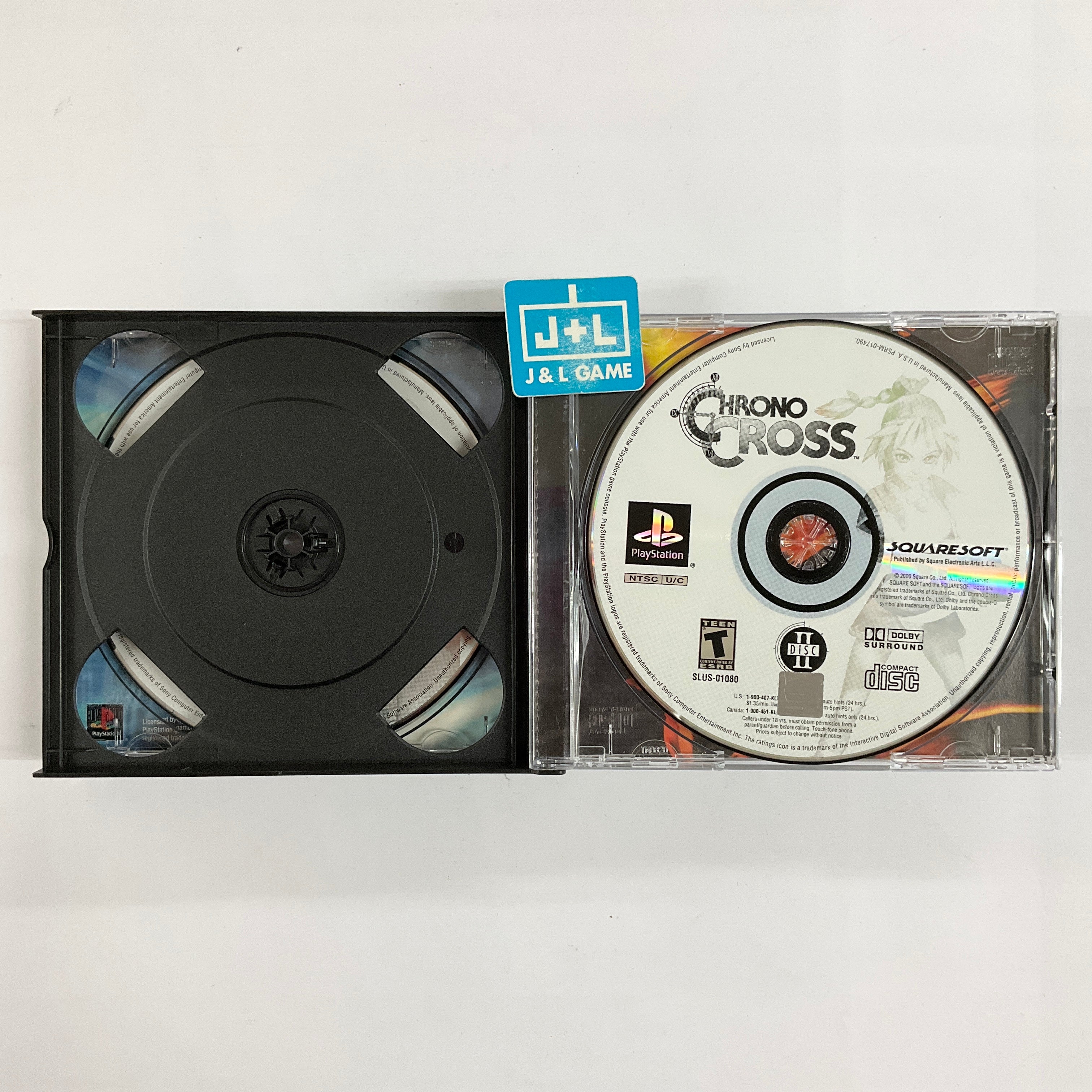 Chrono Cross - (PS1) PlayStation 1 [Pre-Owned] Video Games Square EA   