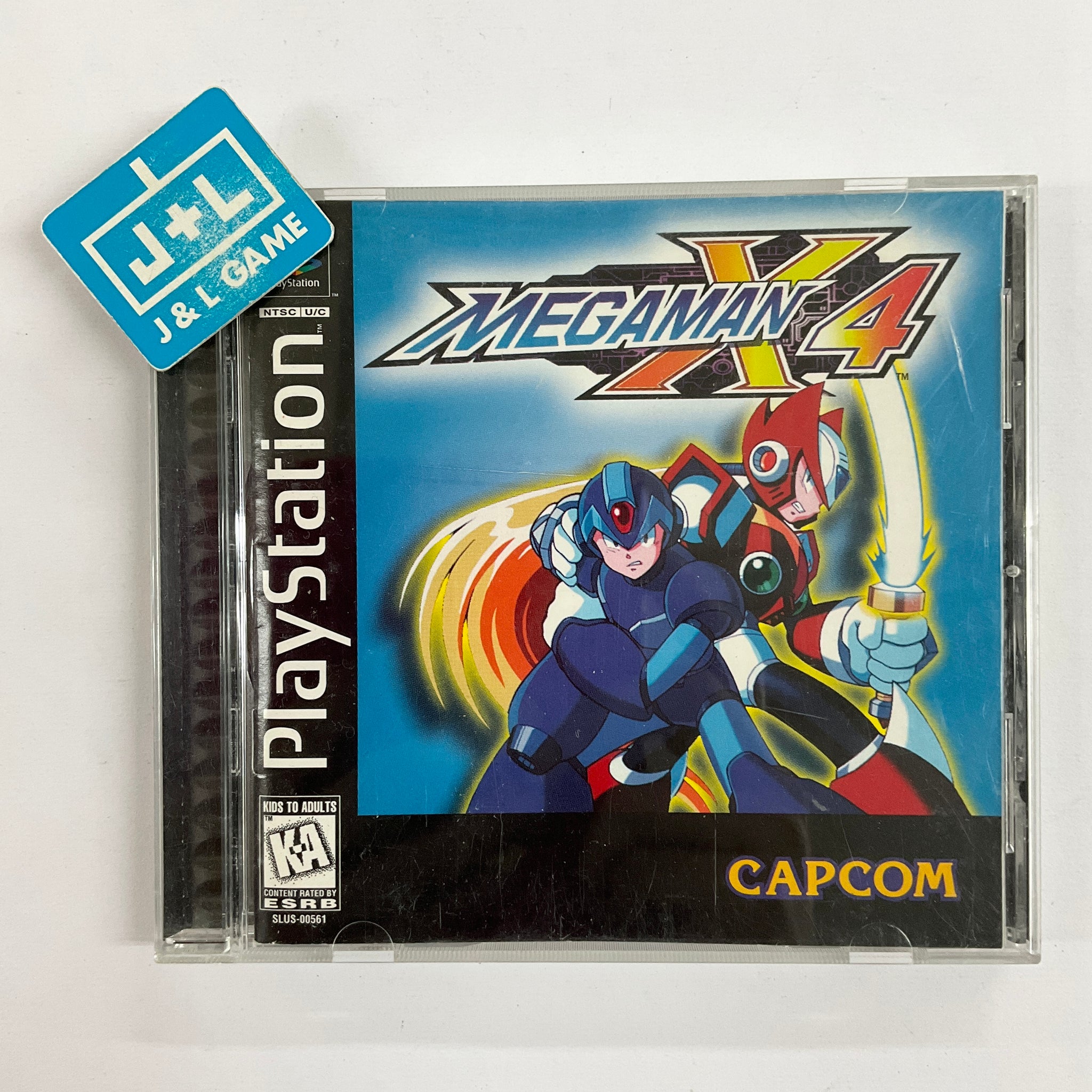 Mega Man X4 - (PS1) PlayStation 1 [Pre-Owned] Video Games Capcom   