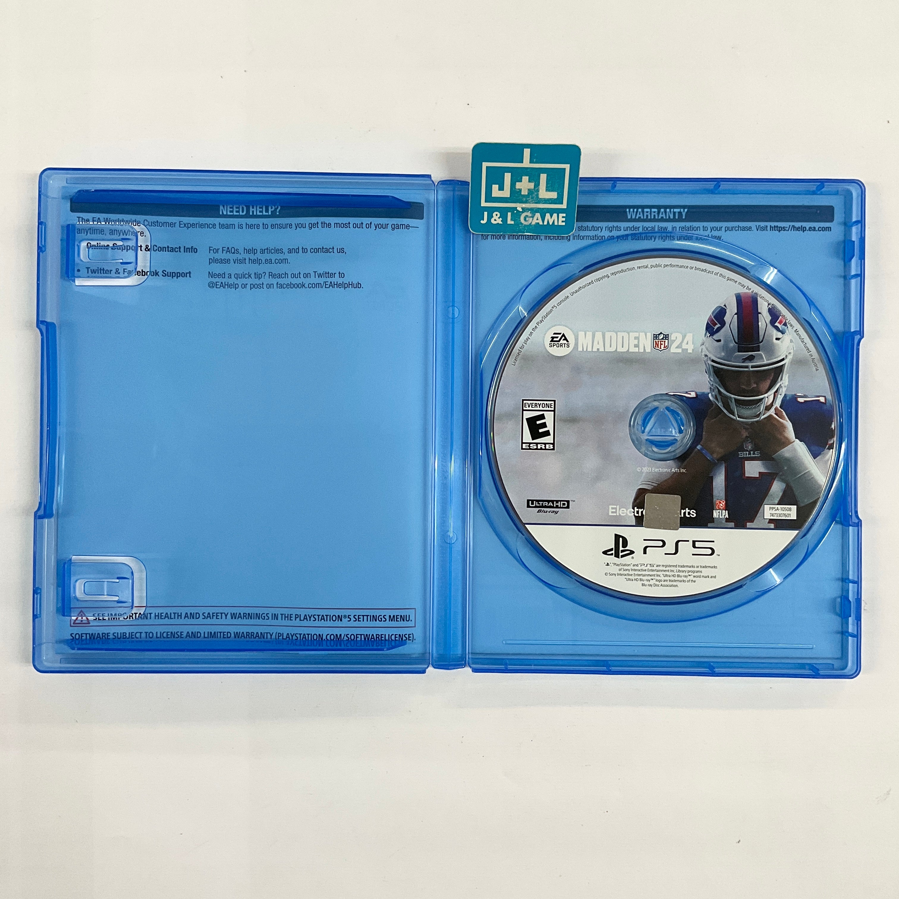 Madden NFL 24 - (PS5) PlayStation 5 [Pre-Owned] Video Games Electronic Arts   