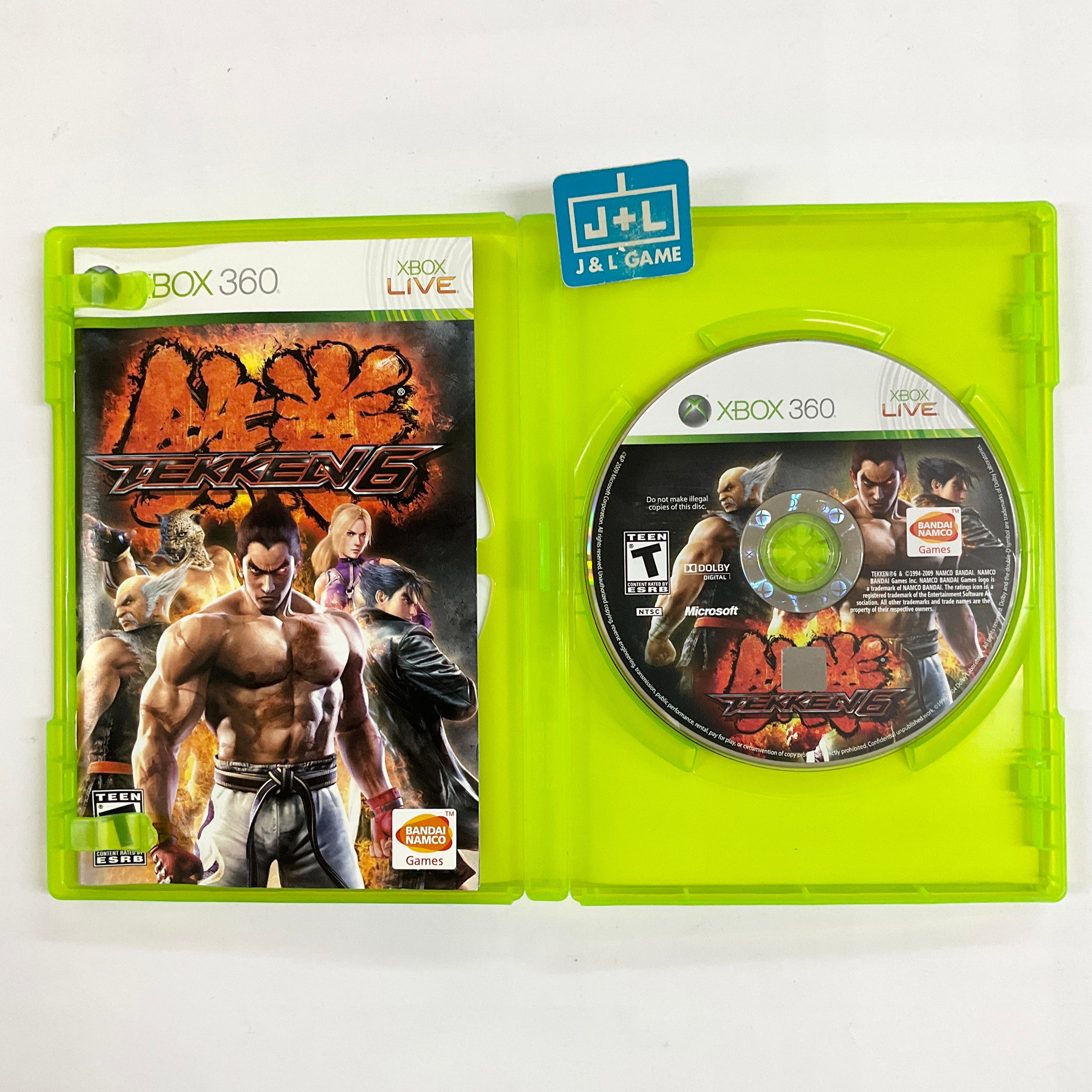 Tekken 6 - Xbox 360 [Pre-Owned] | J&L Game