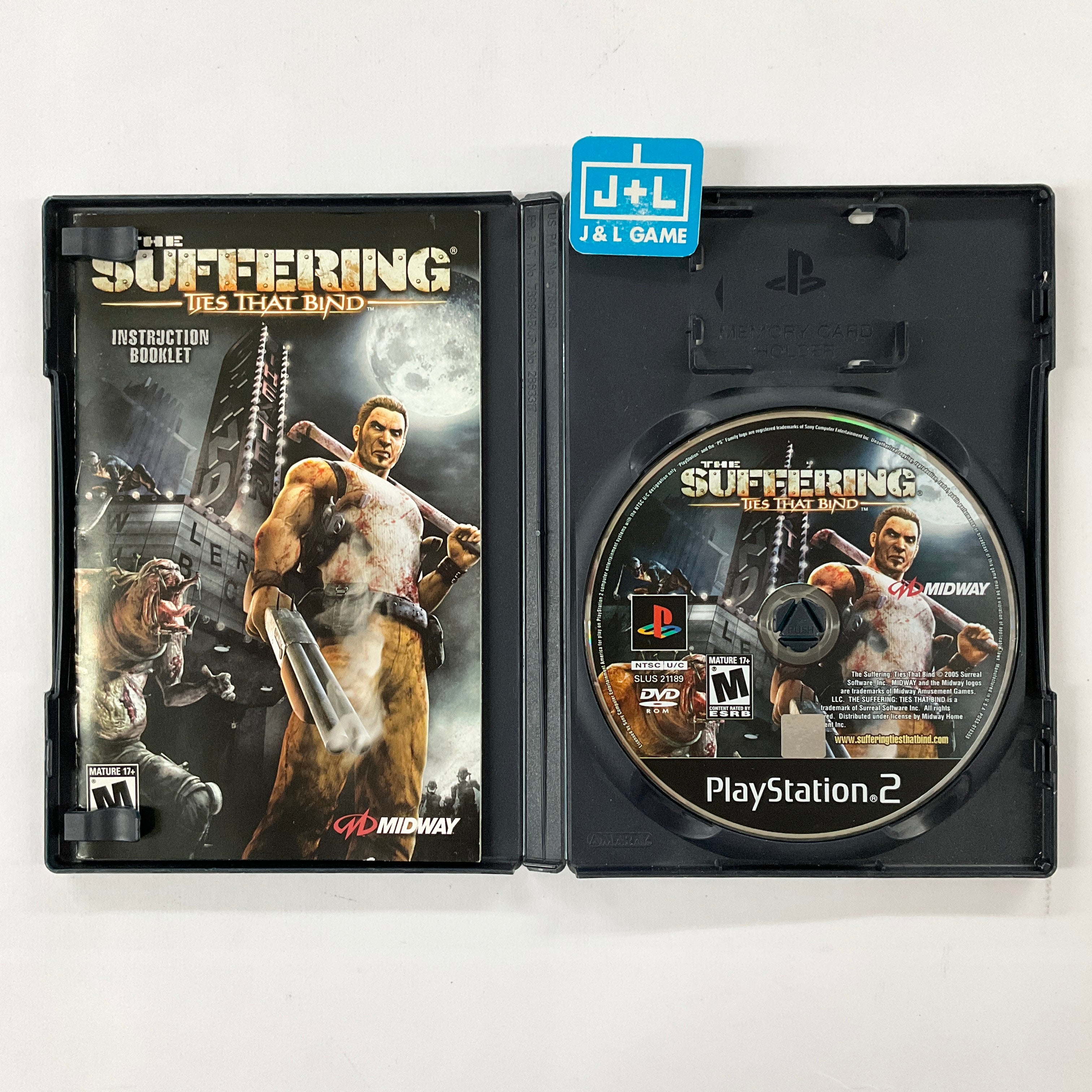 The Suffering: Ties That Bind - (PS2) PlayStation 2 [Pre-Owned] Video Games Midway   