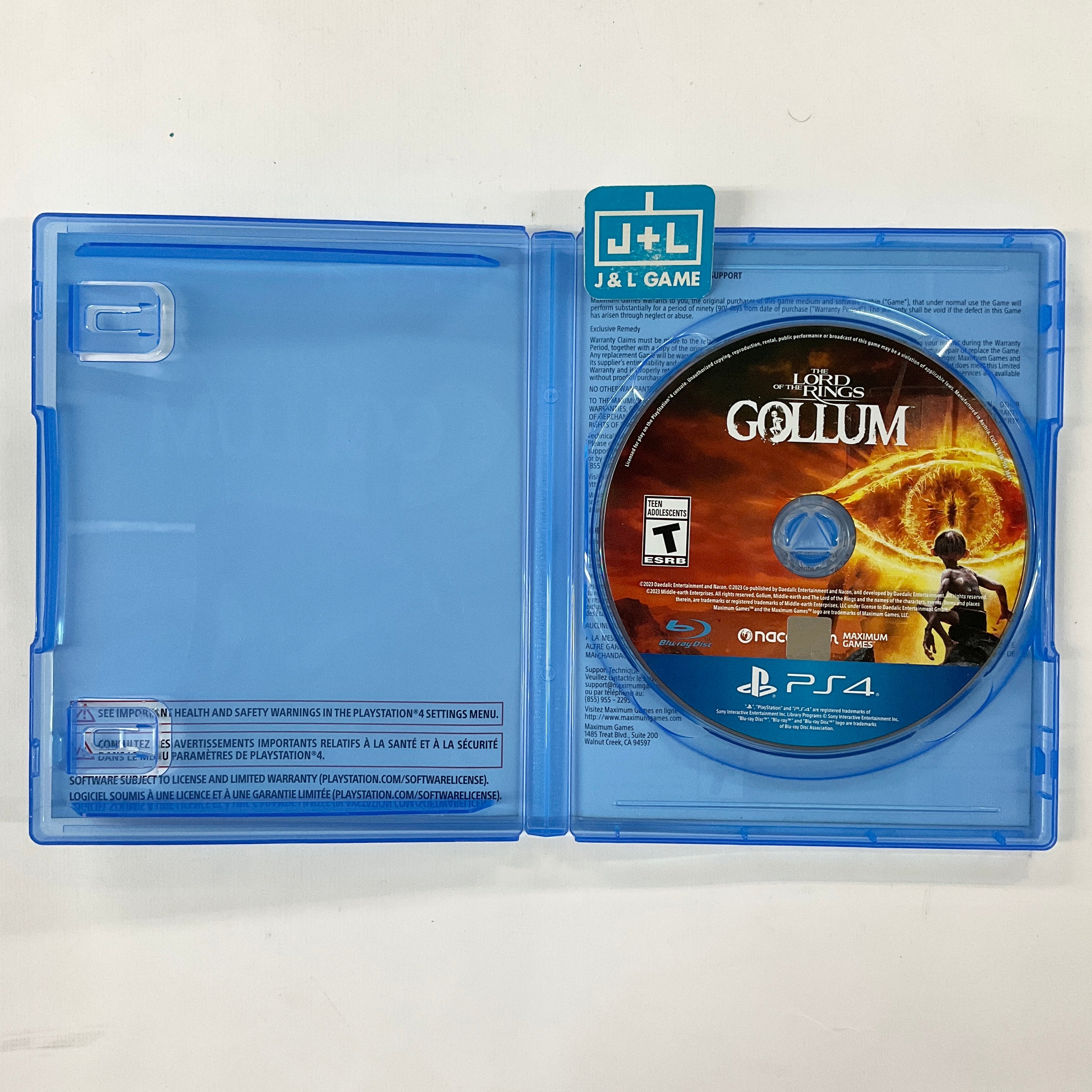 The Lord of the Rings: Gollum - (PS4) PlayStation 4 [Pre-Owned] Video Games Maximum Games   