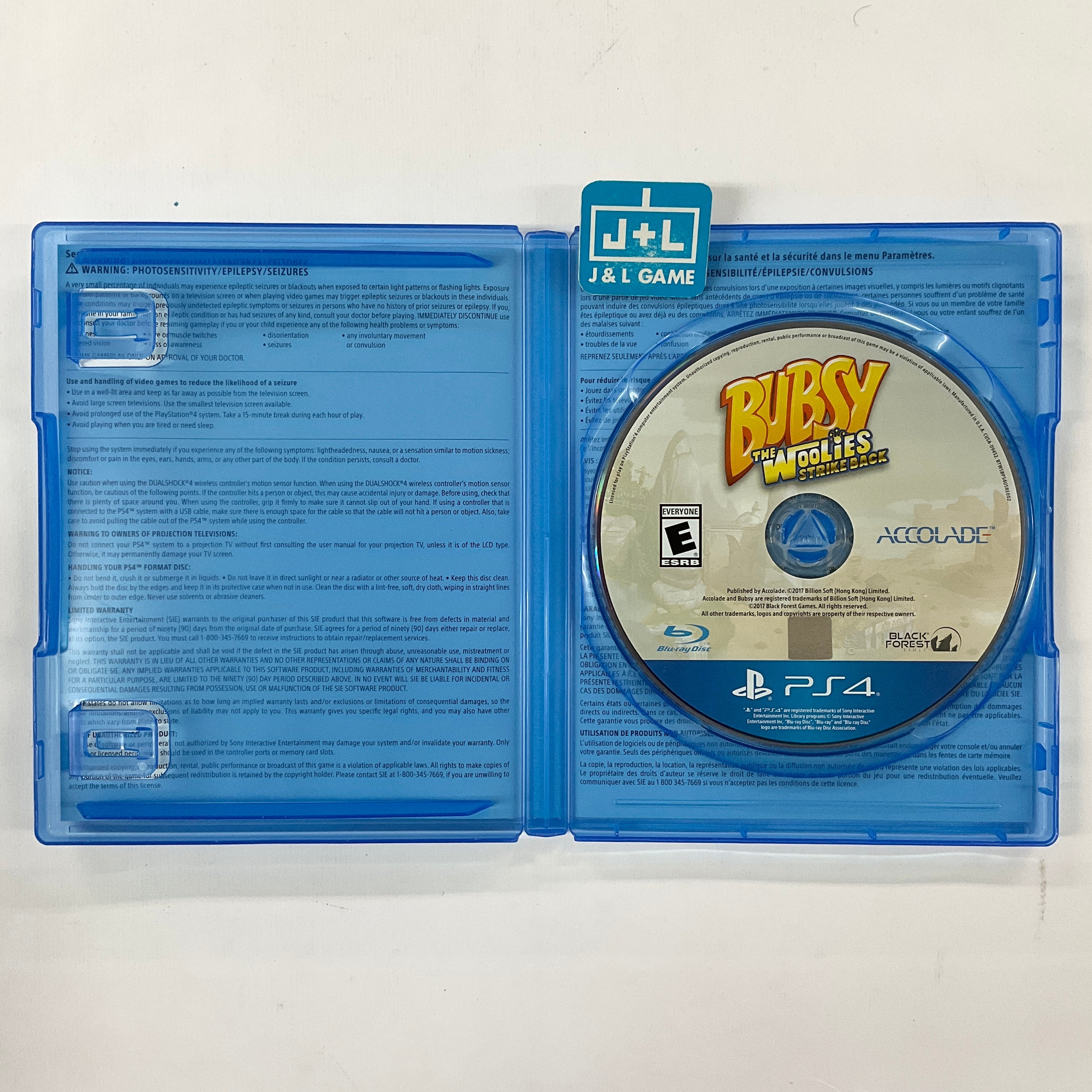 Bubsy: The Woolies Strike Back - (PS4) PlayStation 4 [Pre-Owned] Video Games Accolade   