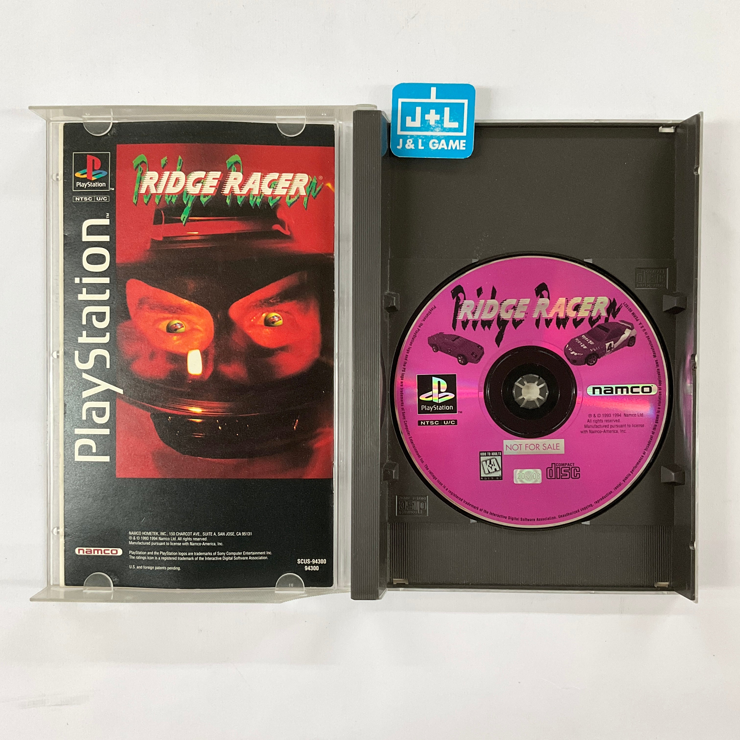 Ridge Racer (Long Box) - (PS1) PlayStation 1 [Pre-Owned] Video Games Namco   