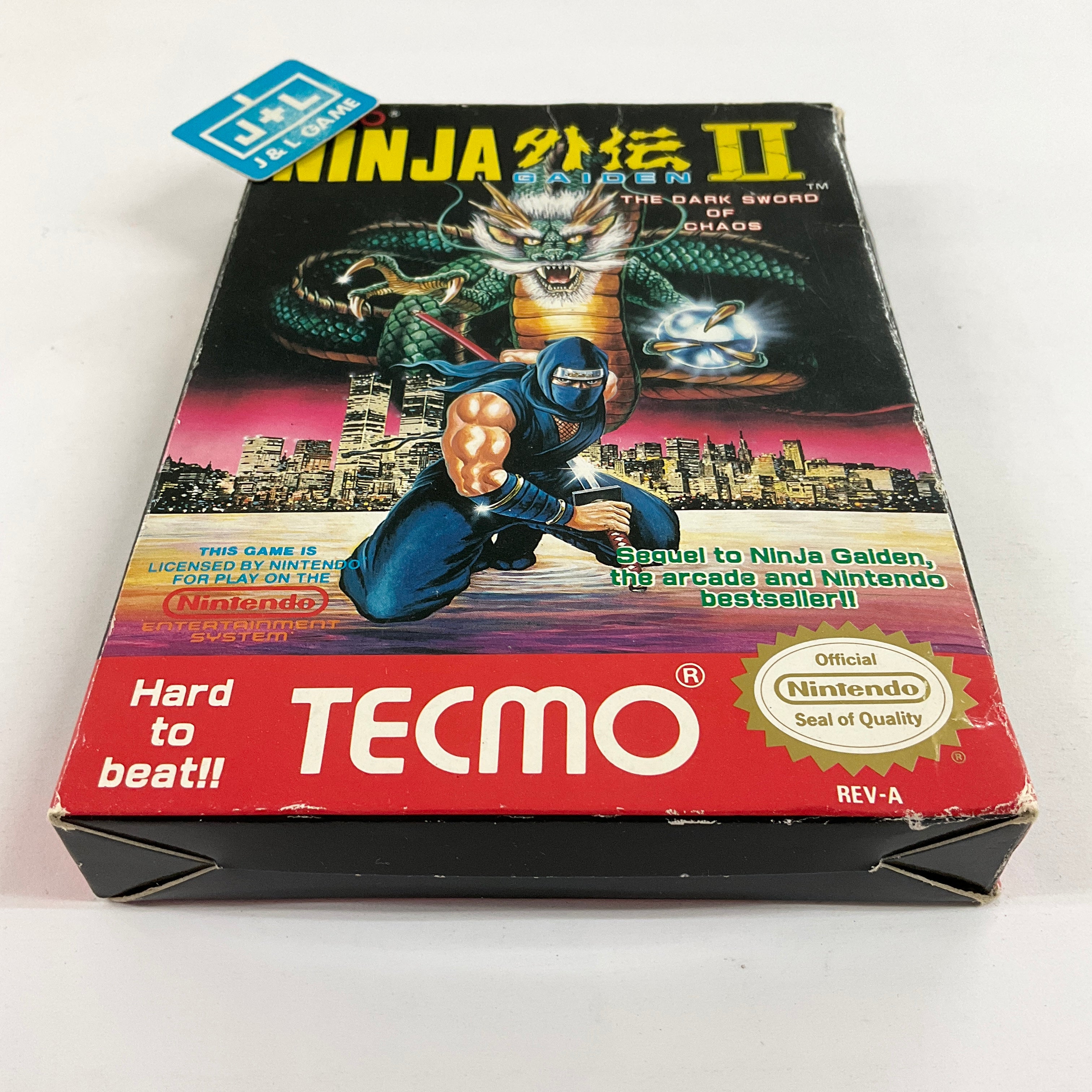 Ninja Gaiden II: The Dark Sword of Chaos - (NES) Nintendo Entertainment System [Pre-Owned] Video Games Tecmo   