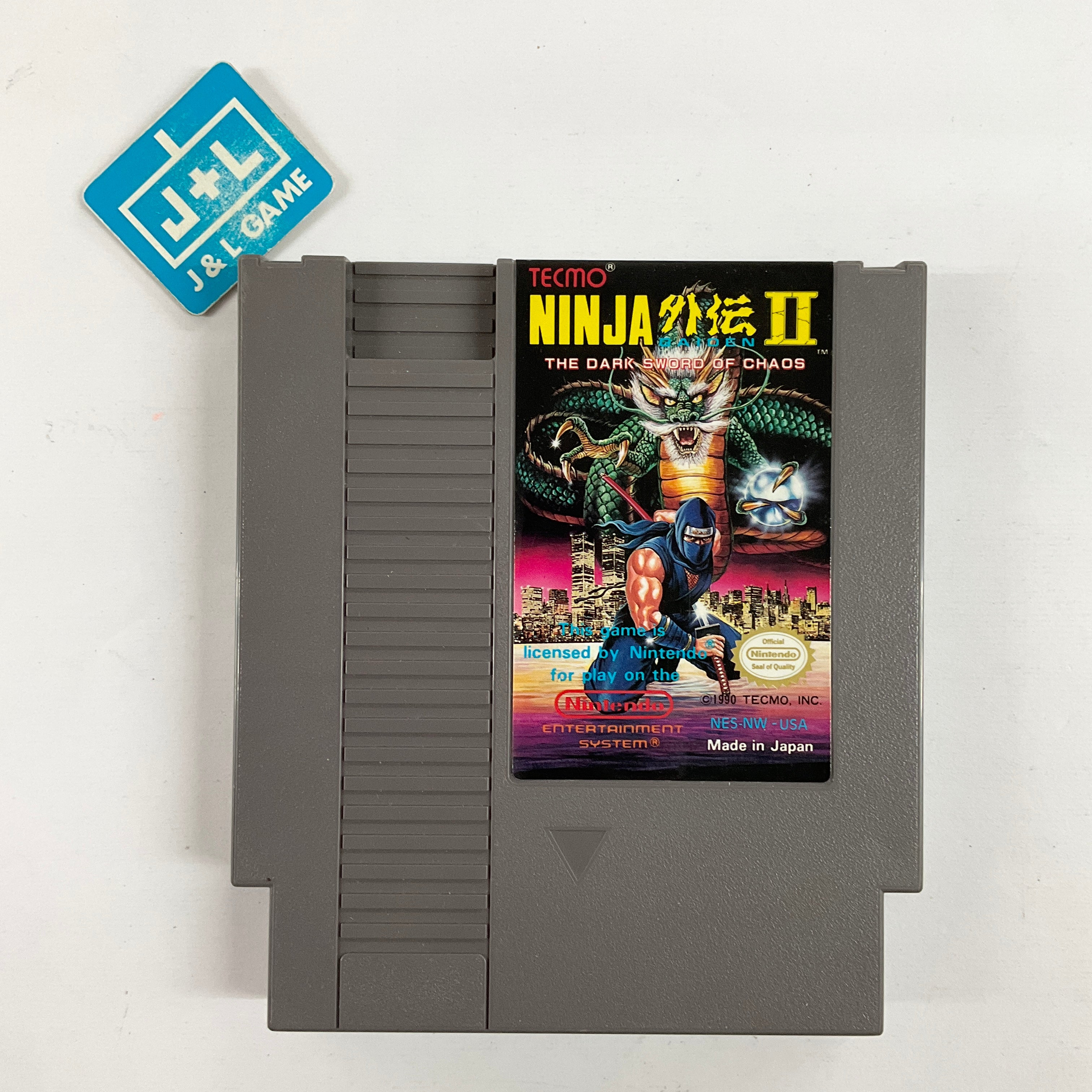 Ninja Gaiden II: The Dark Sword of Chaos - (NES) Nintendo Entertainment System [Pre-Owned] Video Games Tecmo   