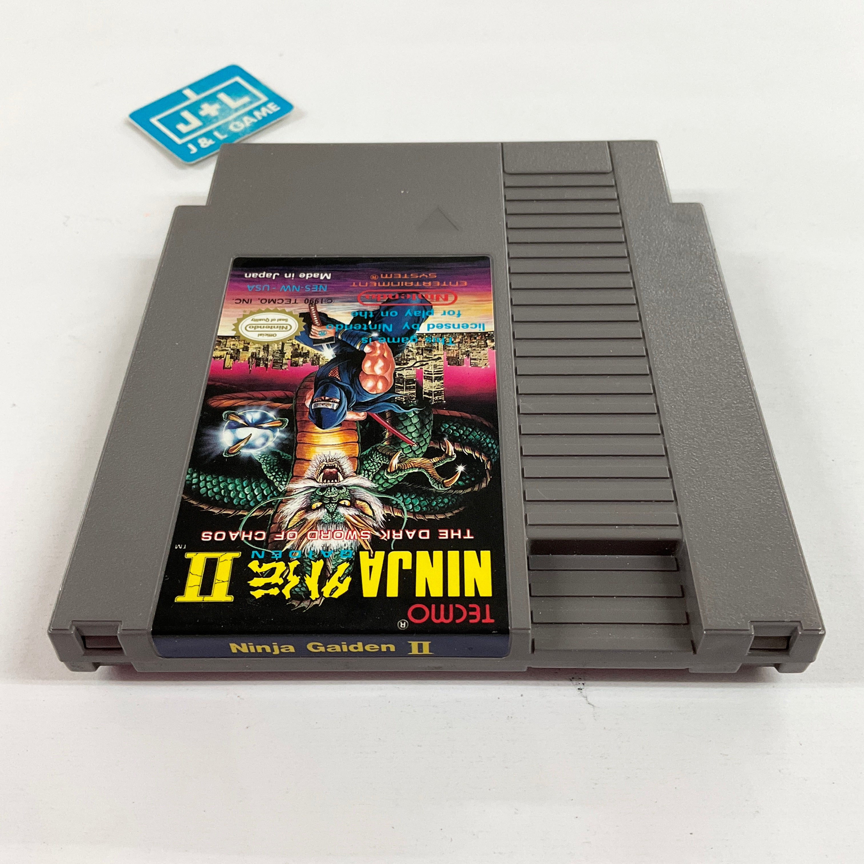 Ninja Gaiden II: The Dark Sword of Chaos - (NES) Nintendo Entertainment System [Pre-Owned] Video Games Tecmo   