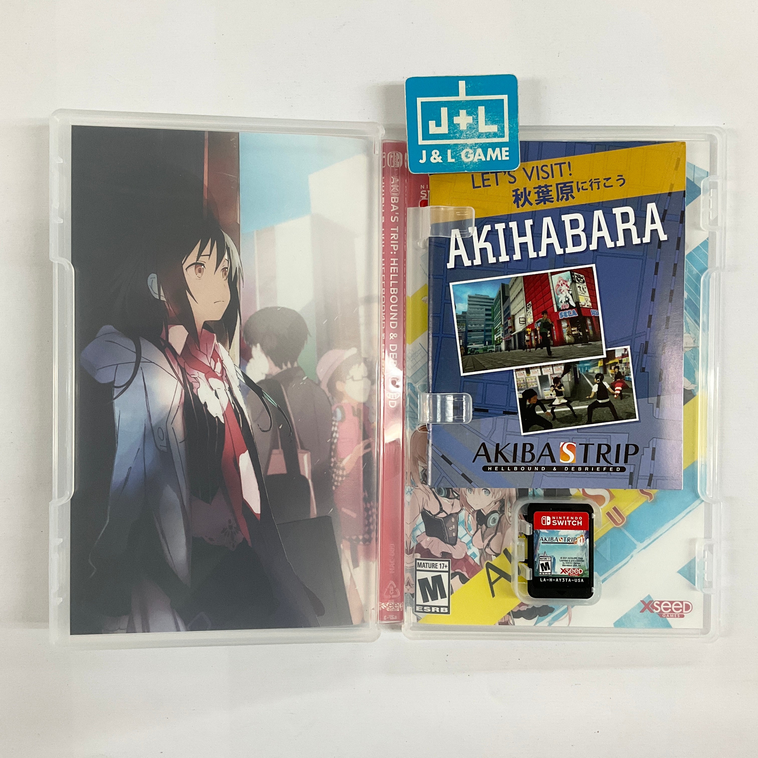 Akiba's Trip: Hellbound & Debriefed - 10th Anniversary Edition - (NSW) Nintendo Switch [Pre-Owned] Video Games Xseed   